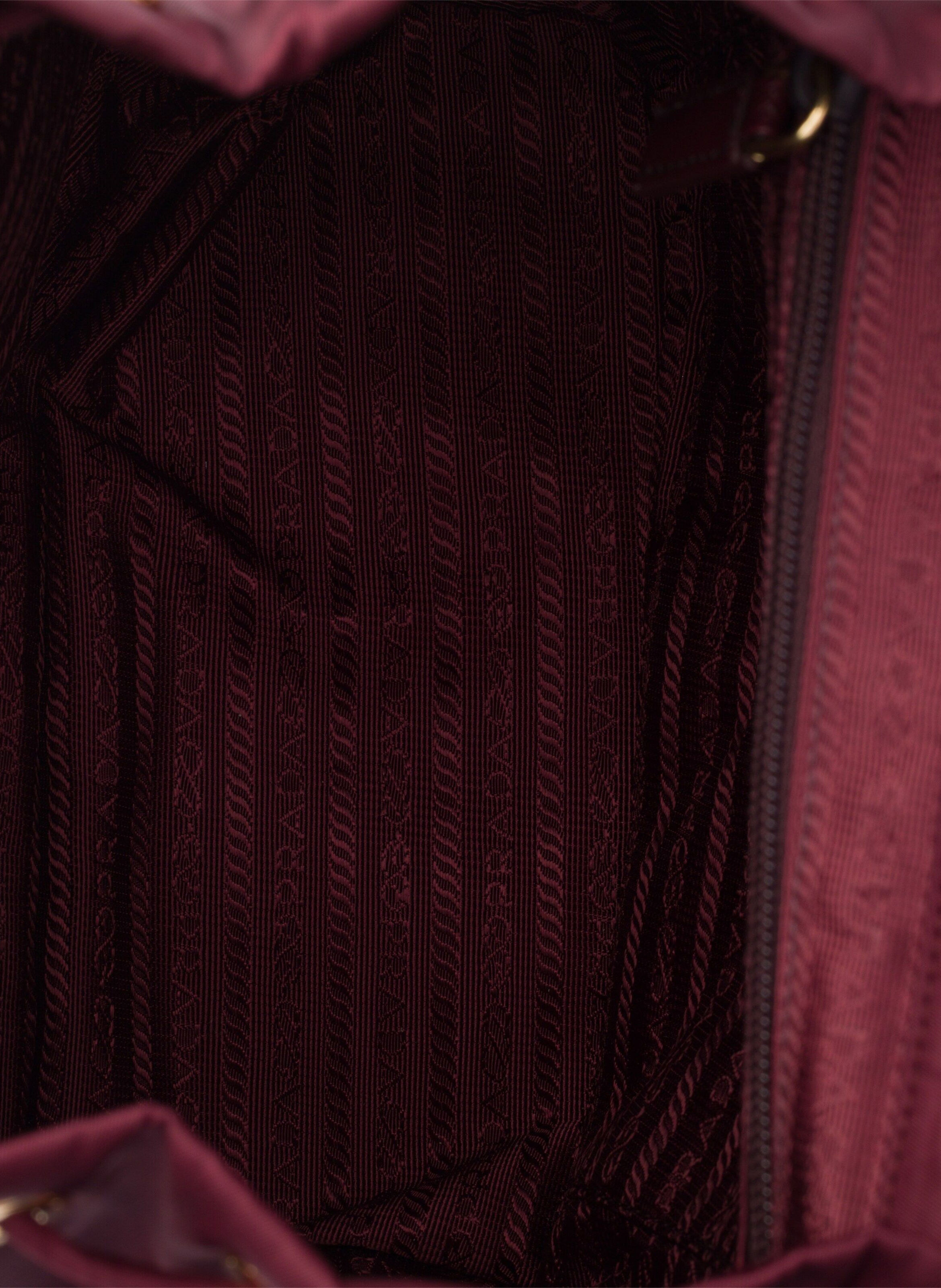 Petit sac à dos prada re-edition 1978 en re-nylon PRADA Rouge