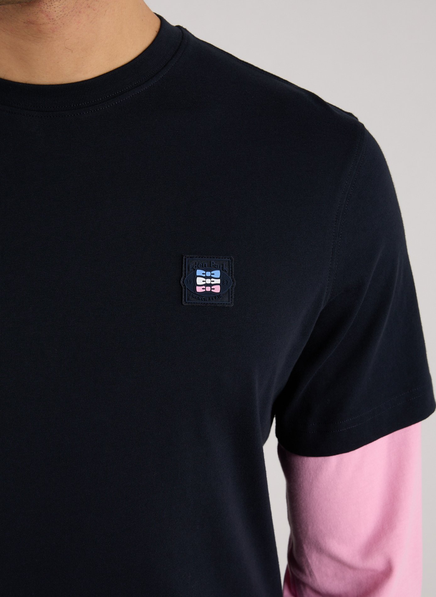 Classic Cotton T-Shirt EDEN PARK Pink