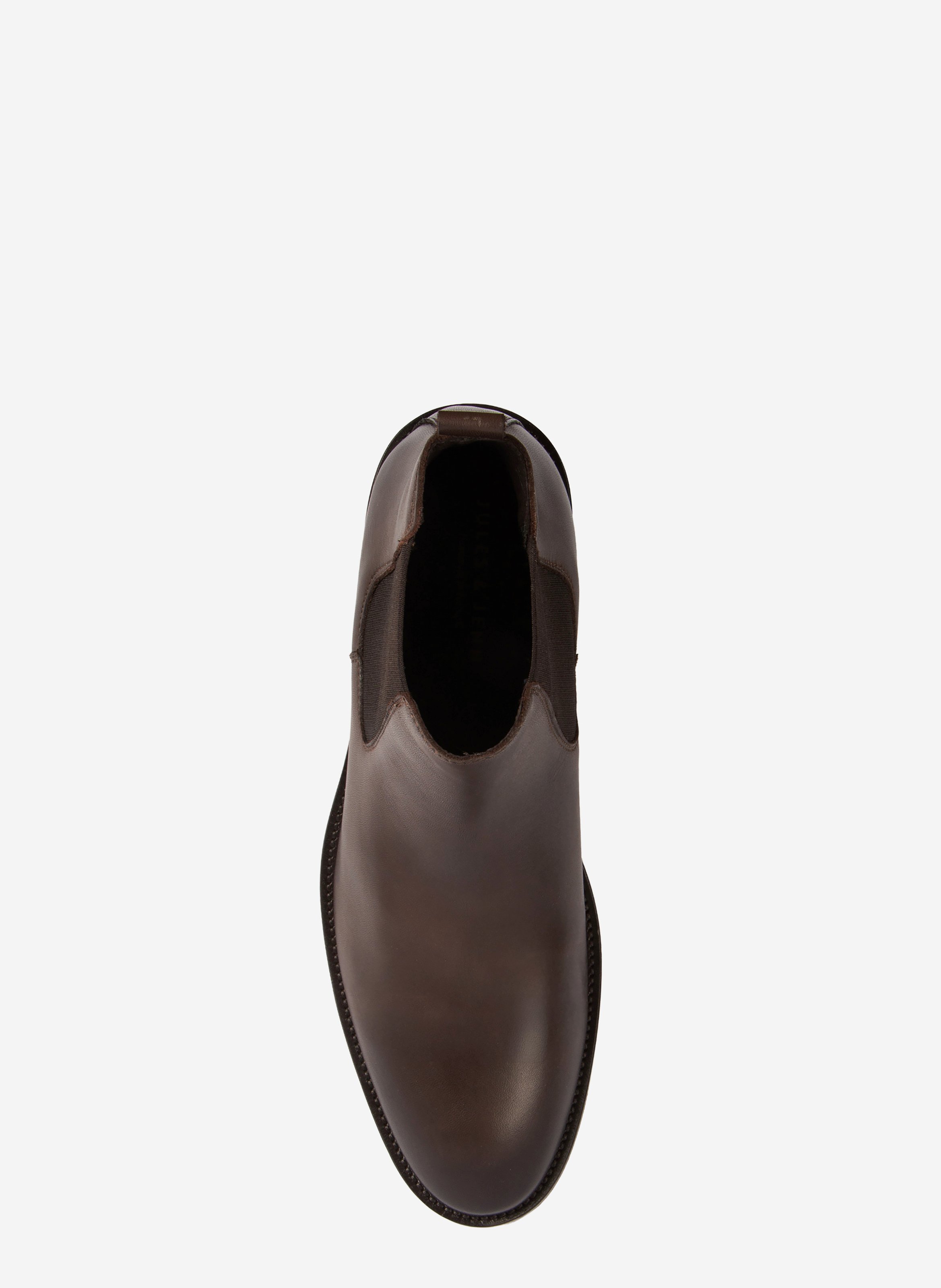 Chelsea boots martin cuir cognac JULES & JENN Marron