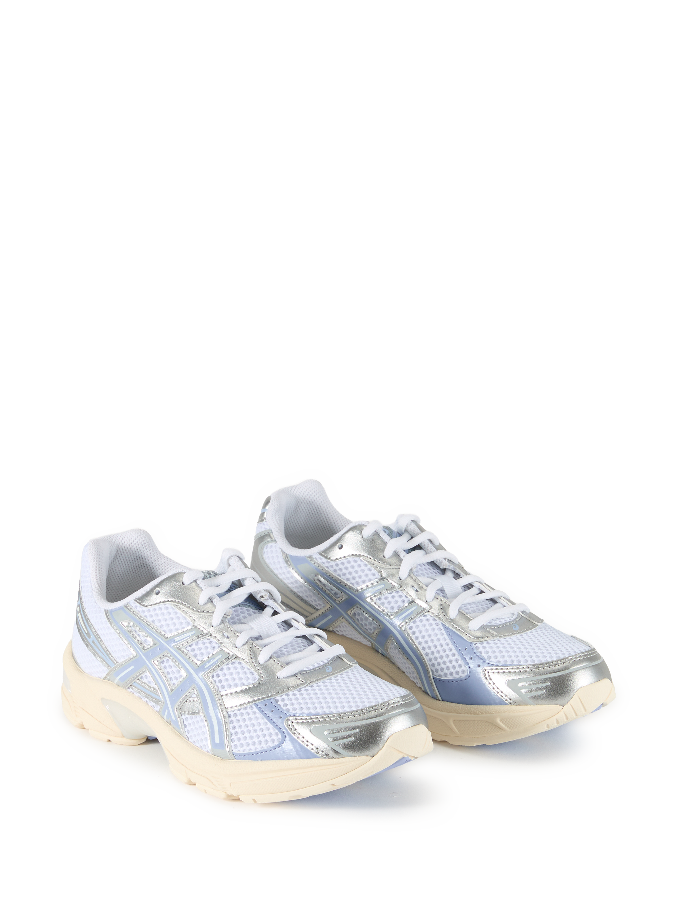 Baskets crantées en cuir mélangé ASICS Multicolore