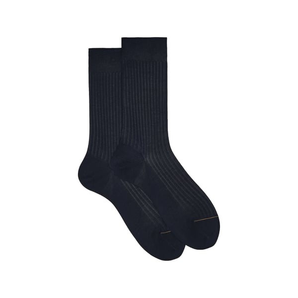 Chaussettes côtelées en coton Chaussettes côtelées en coton