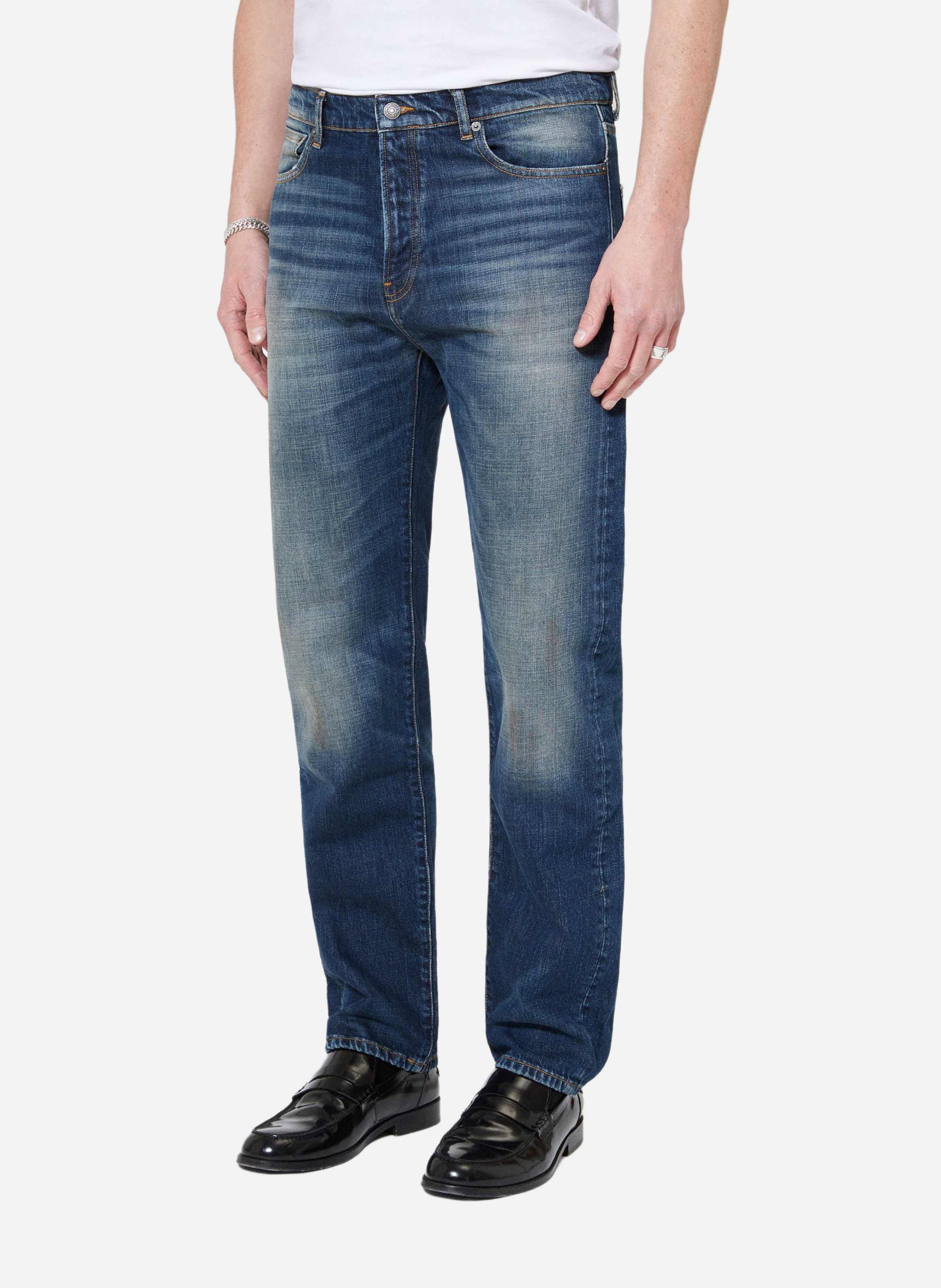 Jean droit  moyen THE KOOPLES Bleu