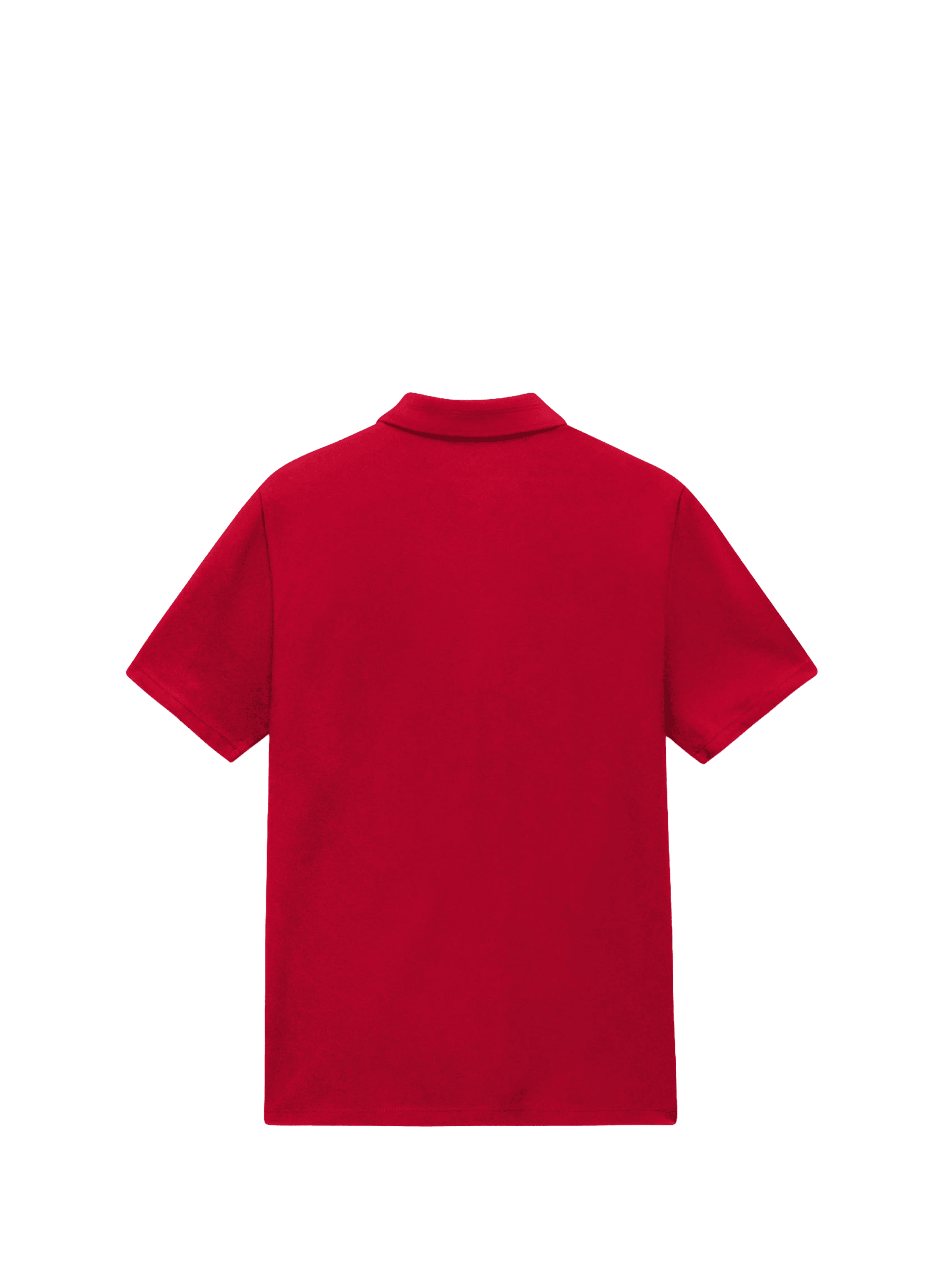 Polo droit en coton NAPAPIJRI Rouge