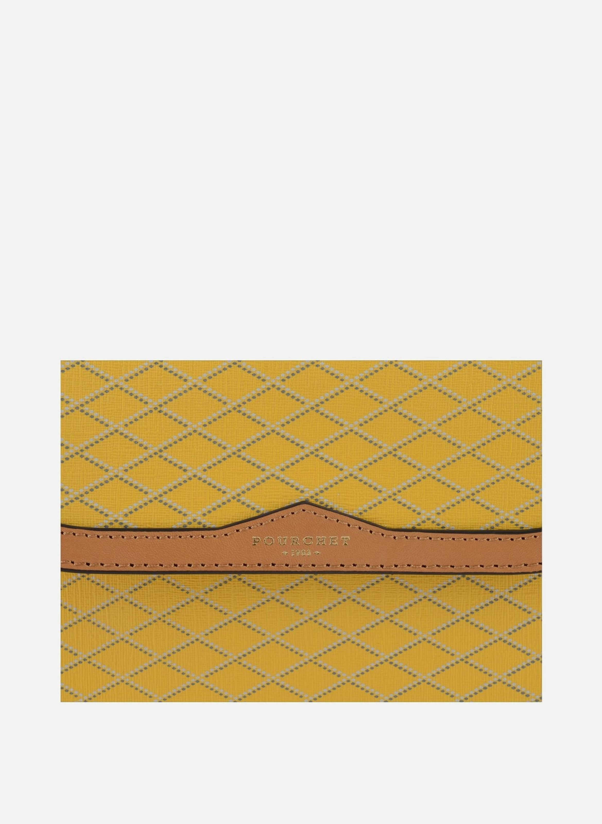 Waves | sac porté épaule POURCHET Jaune