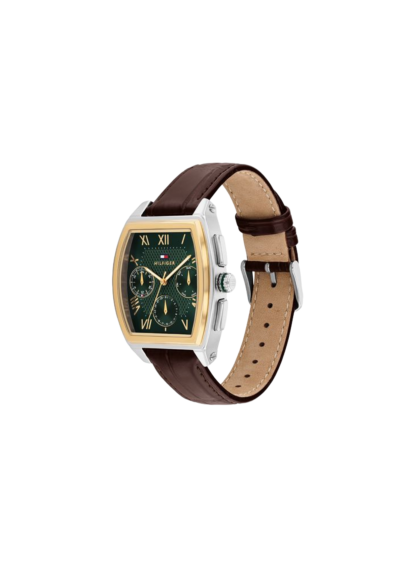 Montre TH-Oxford en cuir TOMMY HILFIGER MONTRES Marron