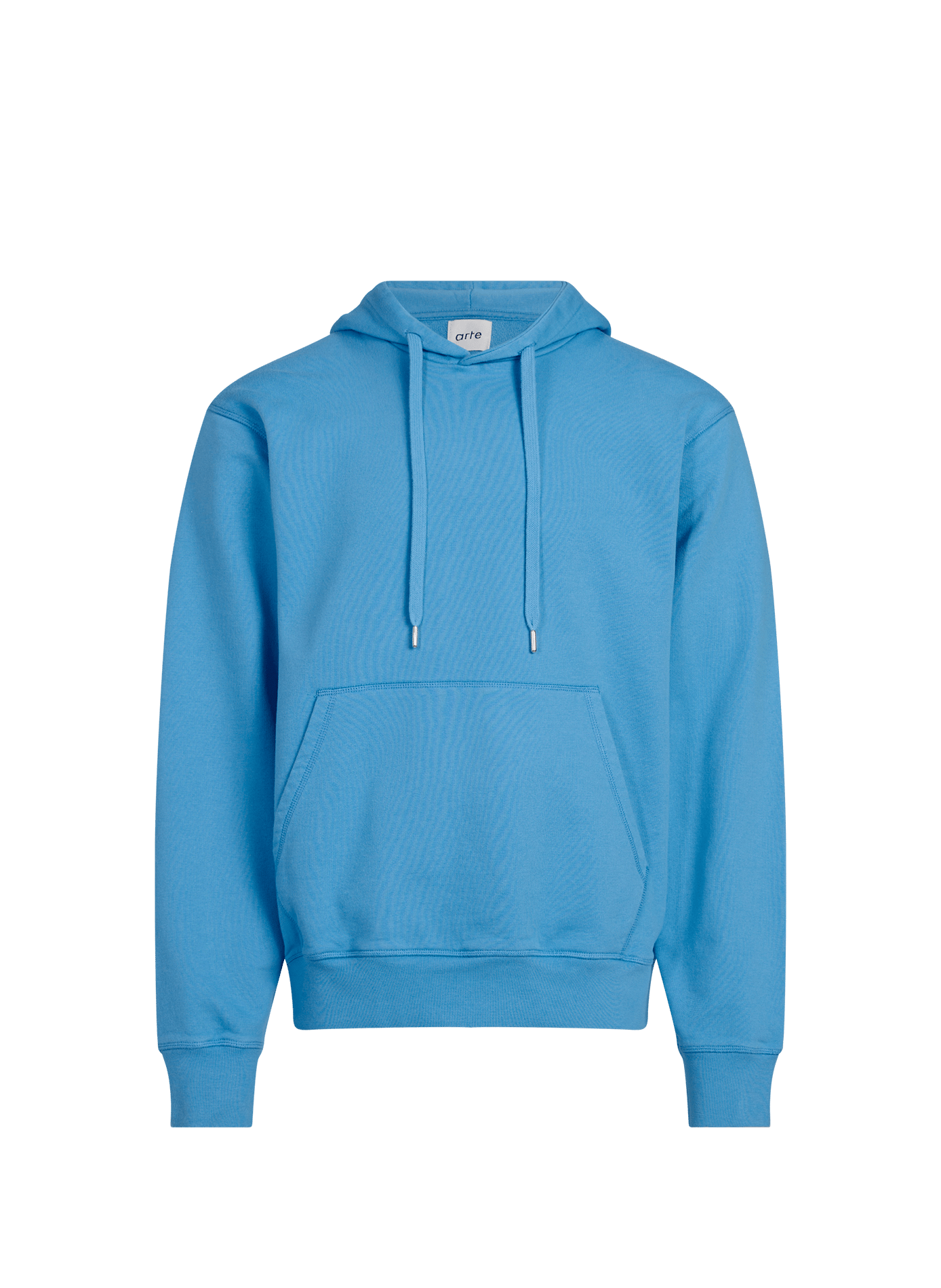 Sweat à capuche imprimés logo au dos en coton ARTE ANTWERP Bleu