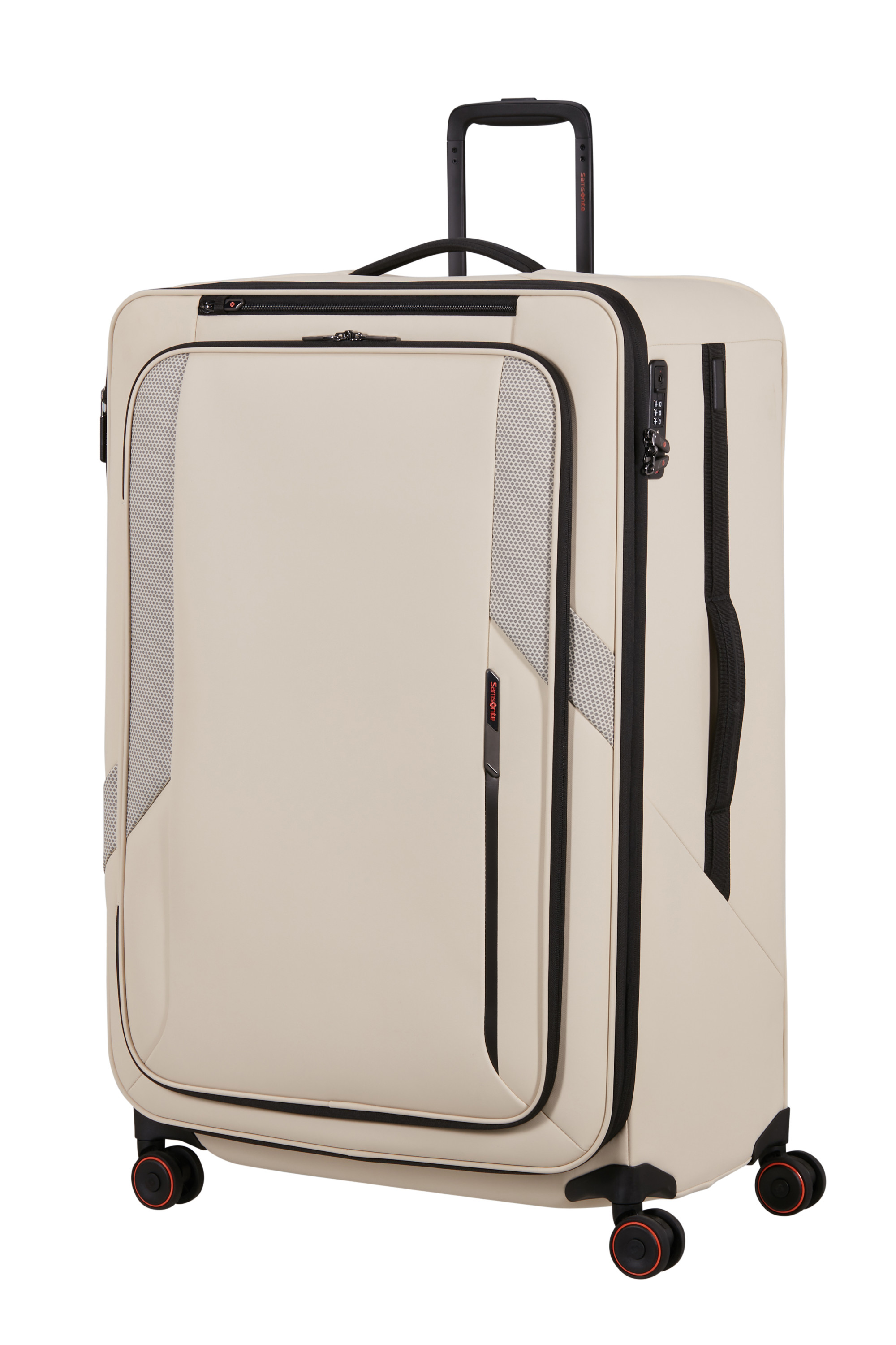 Glazed valise 4 roues taille xl SAMSONITE Beige