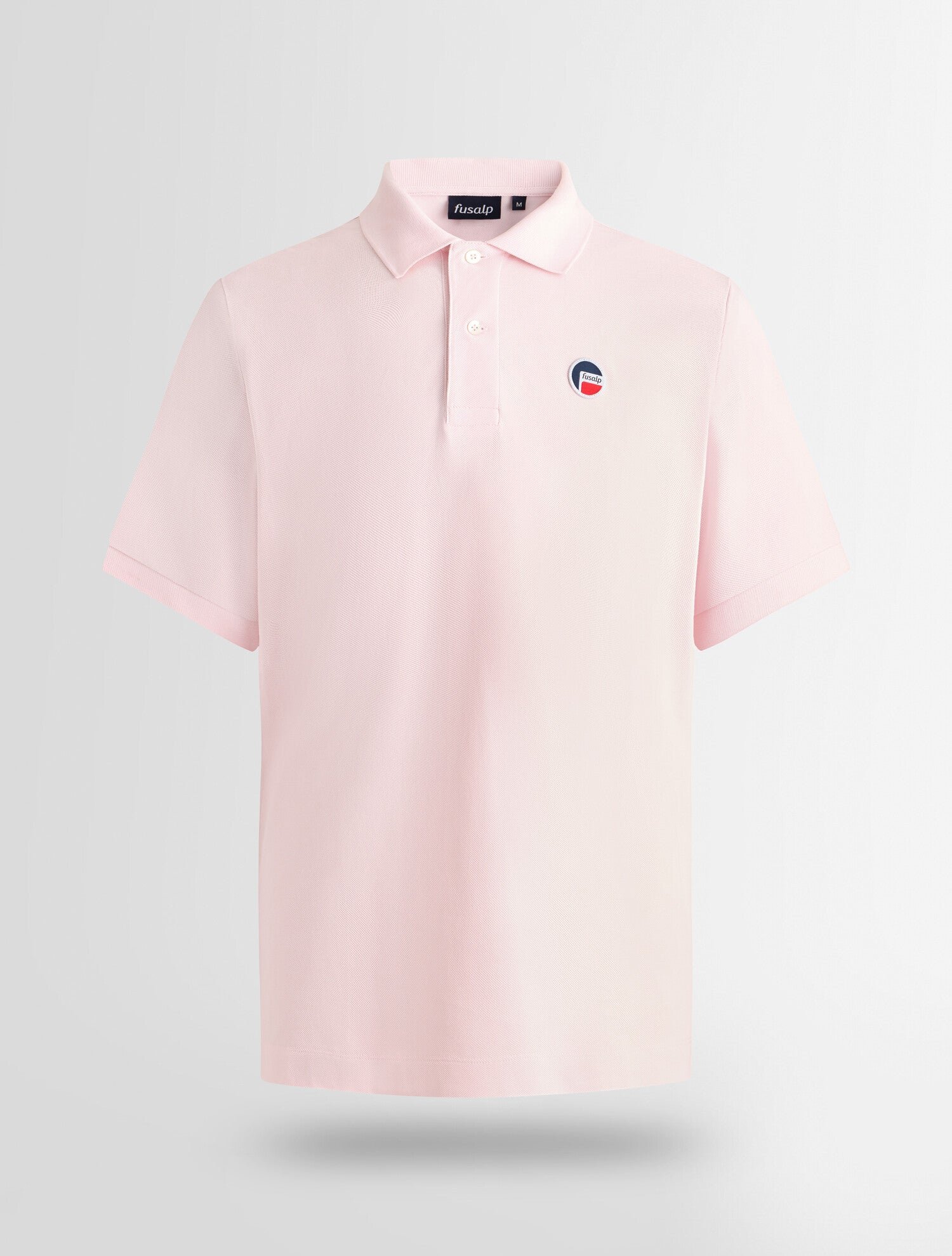 Polo manches courtes gerlo col polo coupe regular FUSALP Rose