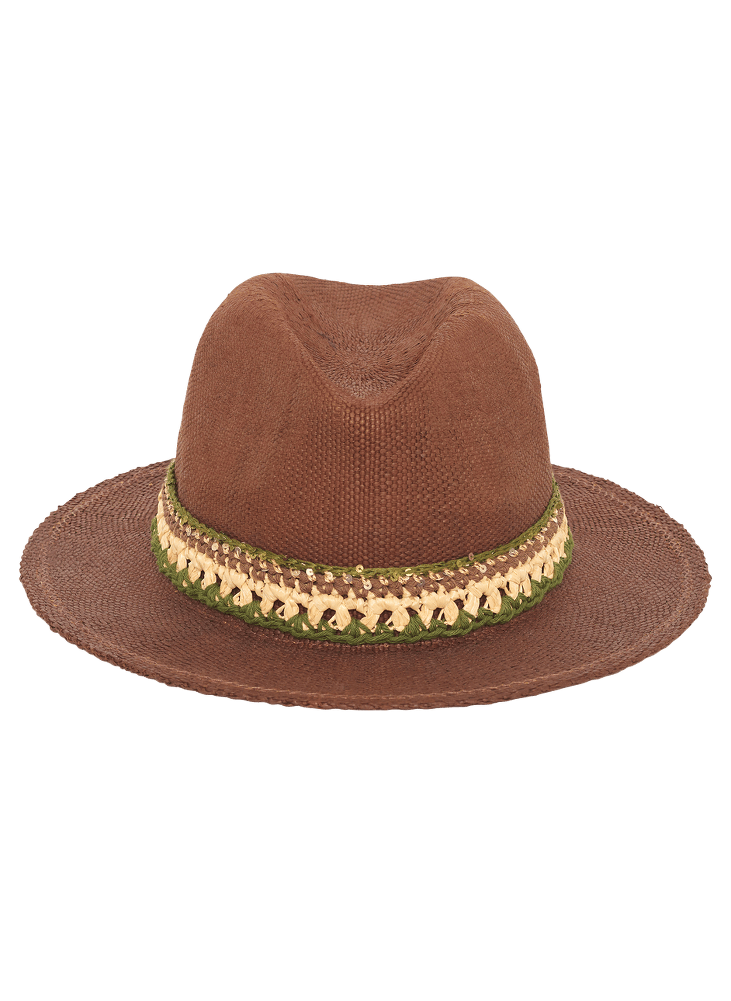 Chapeau de paille - emilie GERARD DAREL Marron