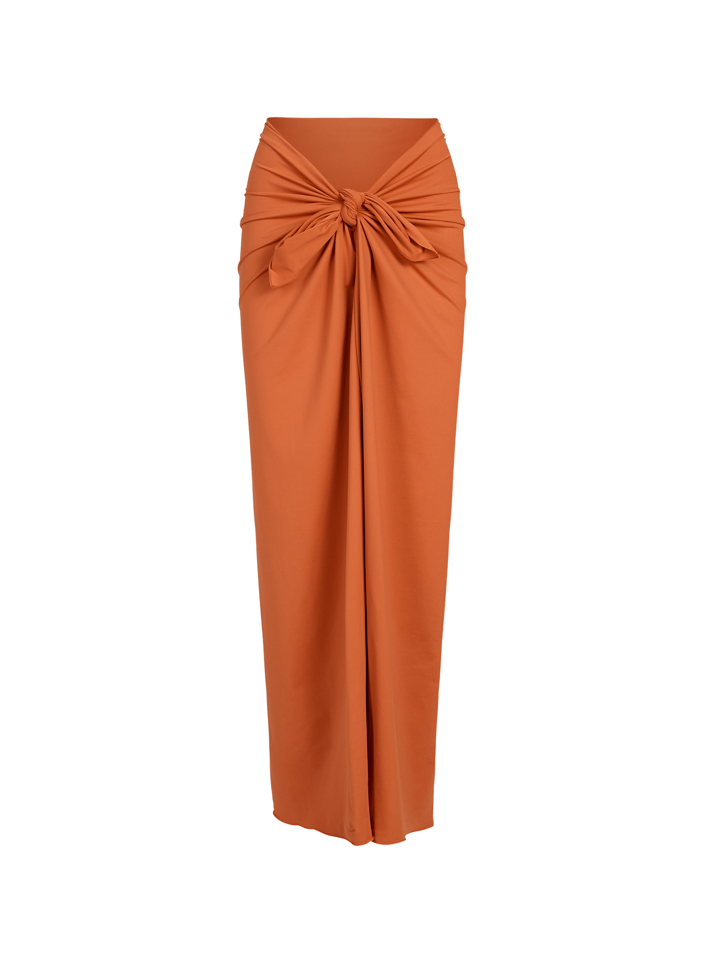 Jupe paréo à nouer Carol CALARENA Orange
