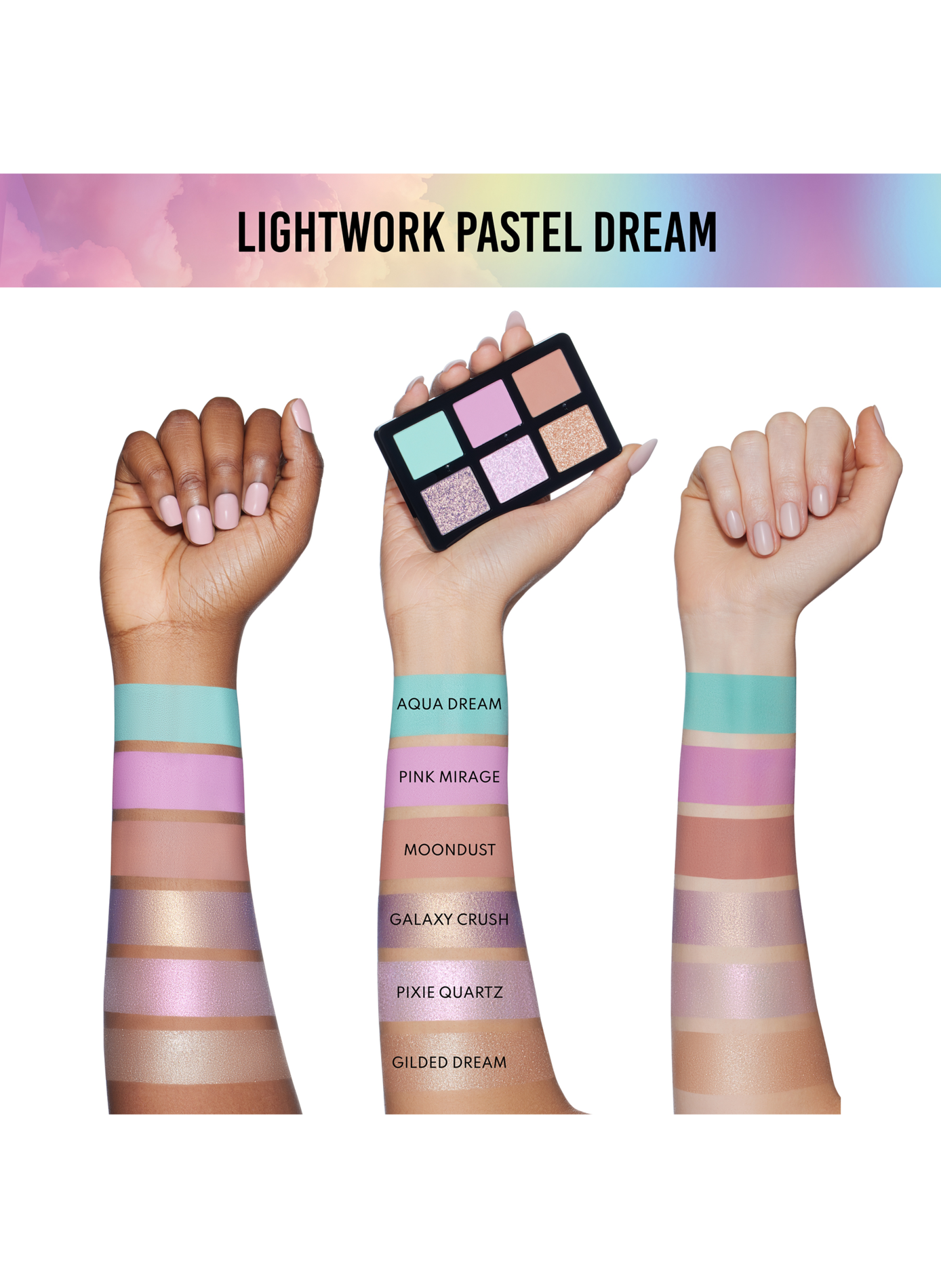 Lightwork Freedom Mini Palette DANESSA MYRICKS Pastel dream