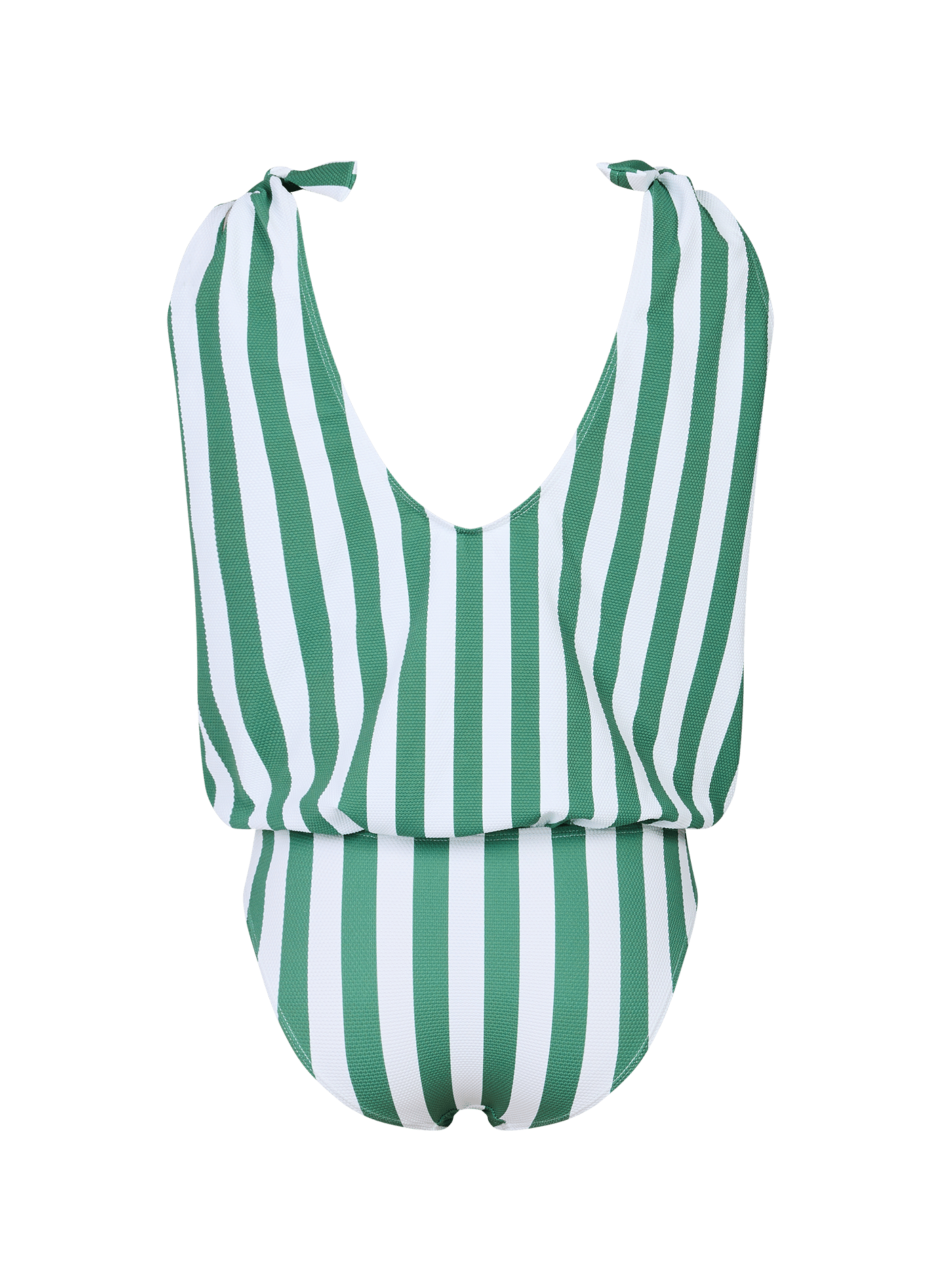 Camille lemon printed swimsuit CALIPIGE Green