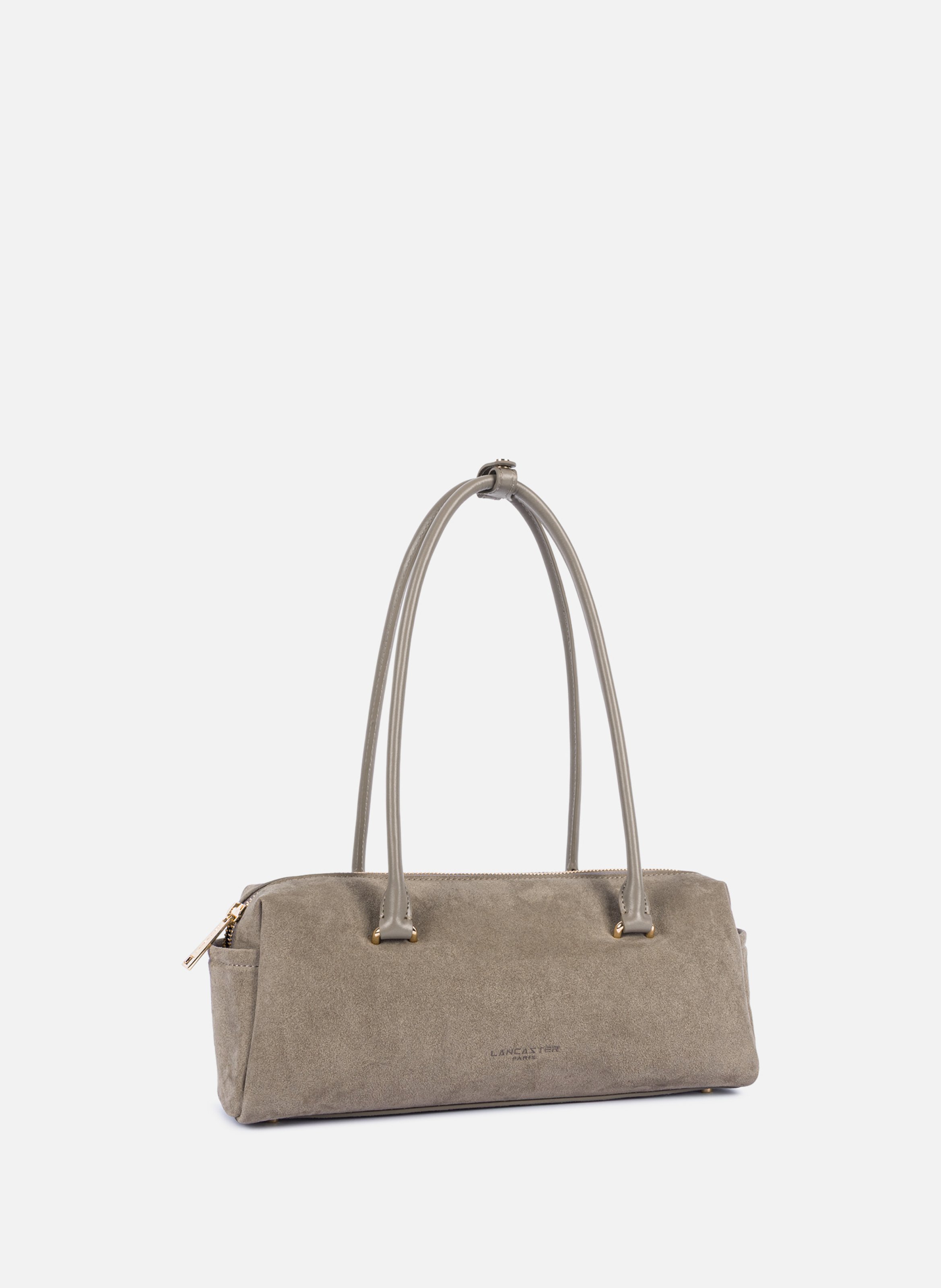 Sac rectangle - suède cube | Gris LANCASTER Femme