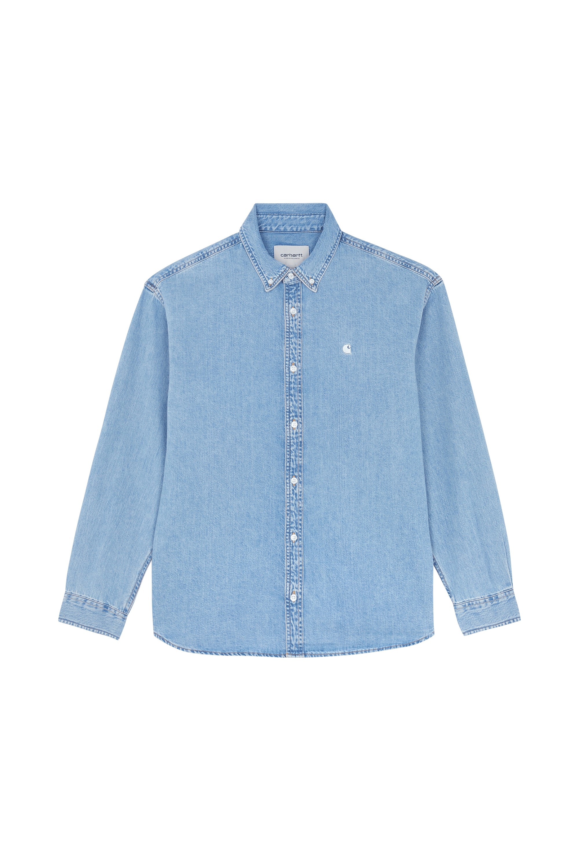 Chemise l/s lucas shirt CARHARTT WIP Bleu