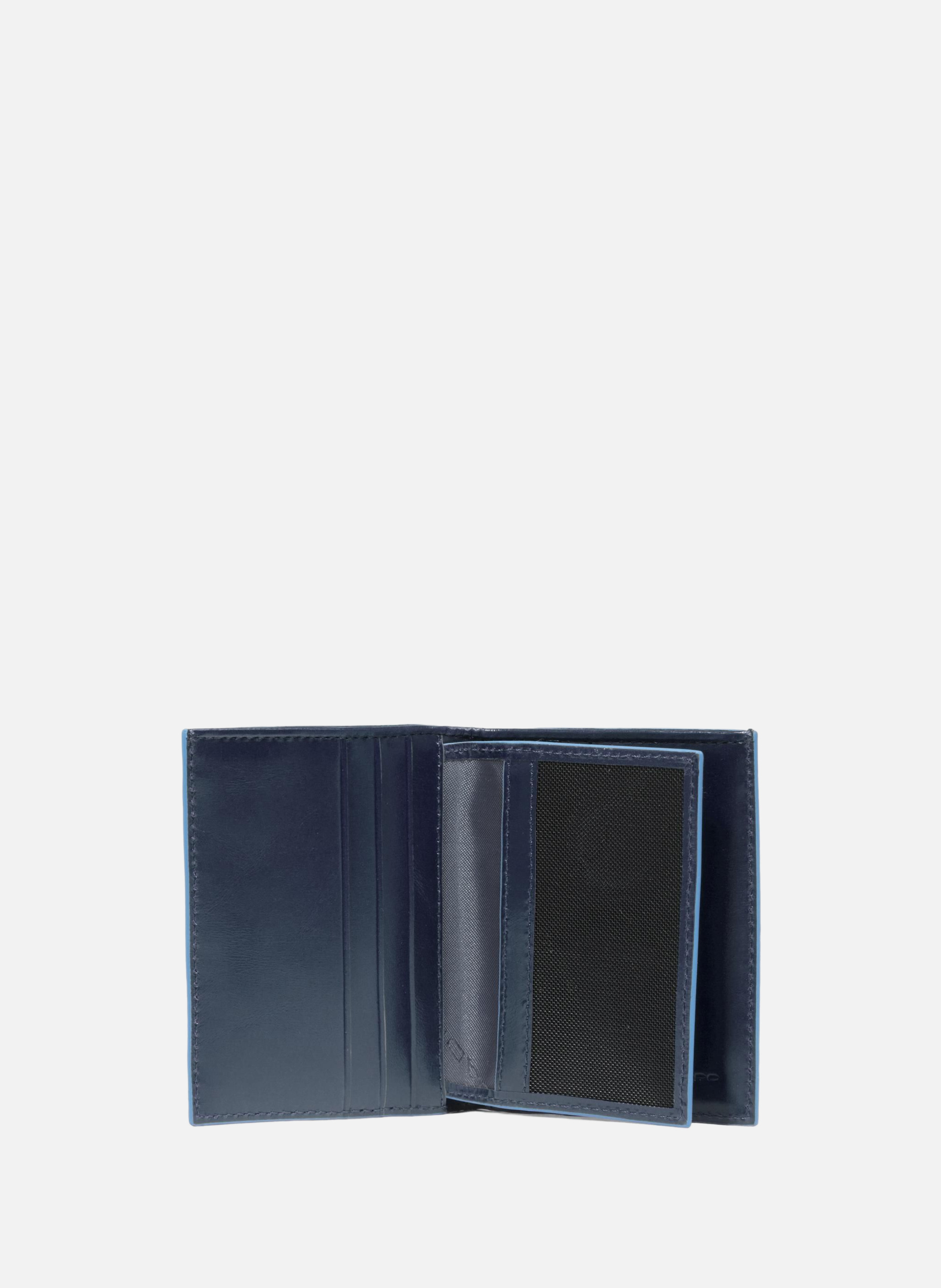 Porte-cartes de crédit homme PIQUADRO Bleu