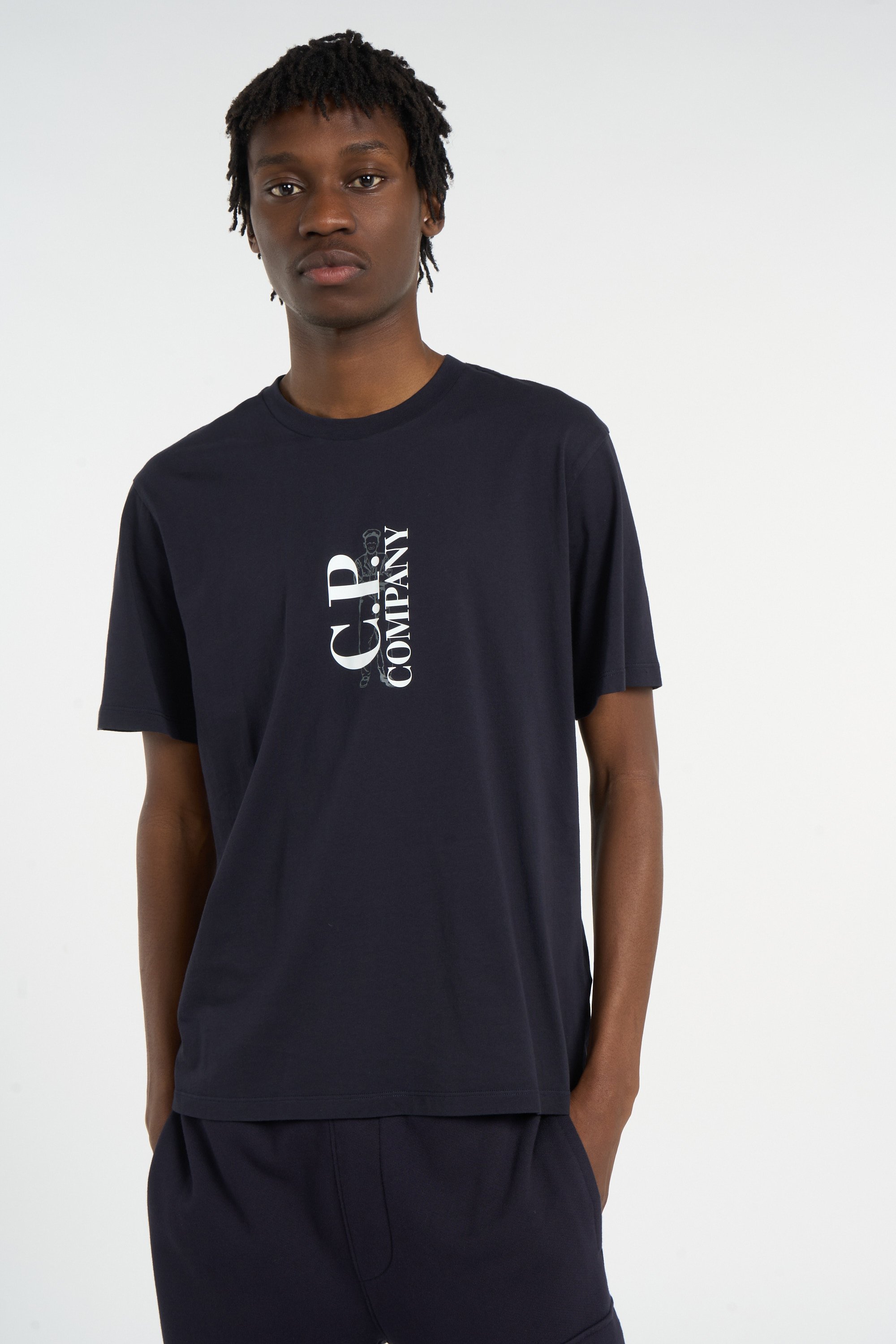T-shirt CP COMPANY Bleu