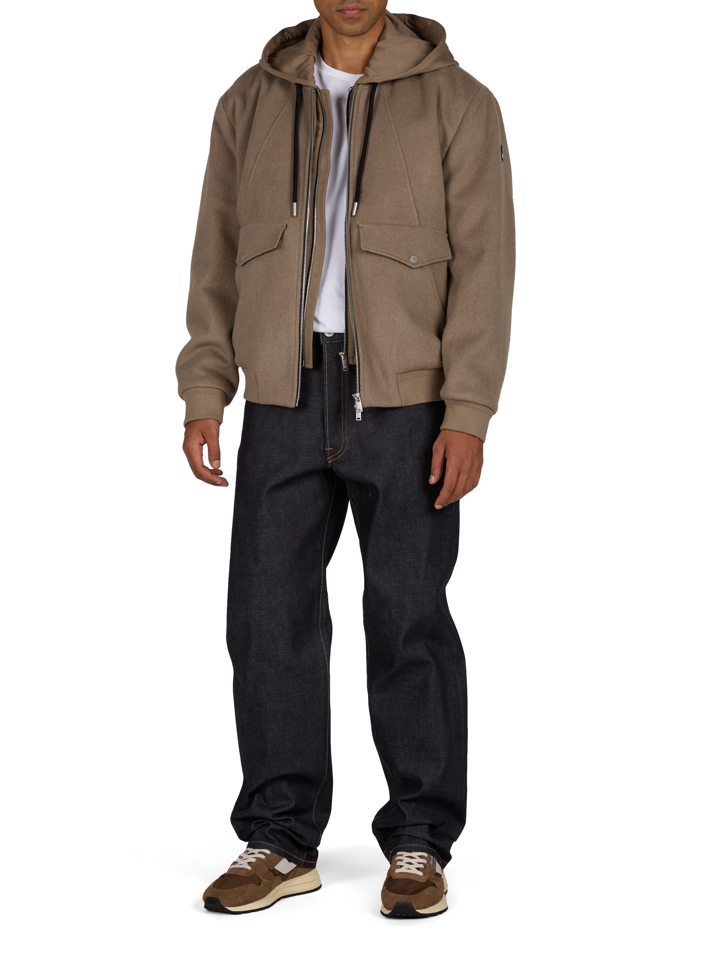 Weiter Wollmix-Parka MOOSE KNUCKLES Beige