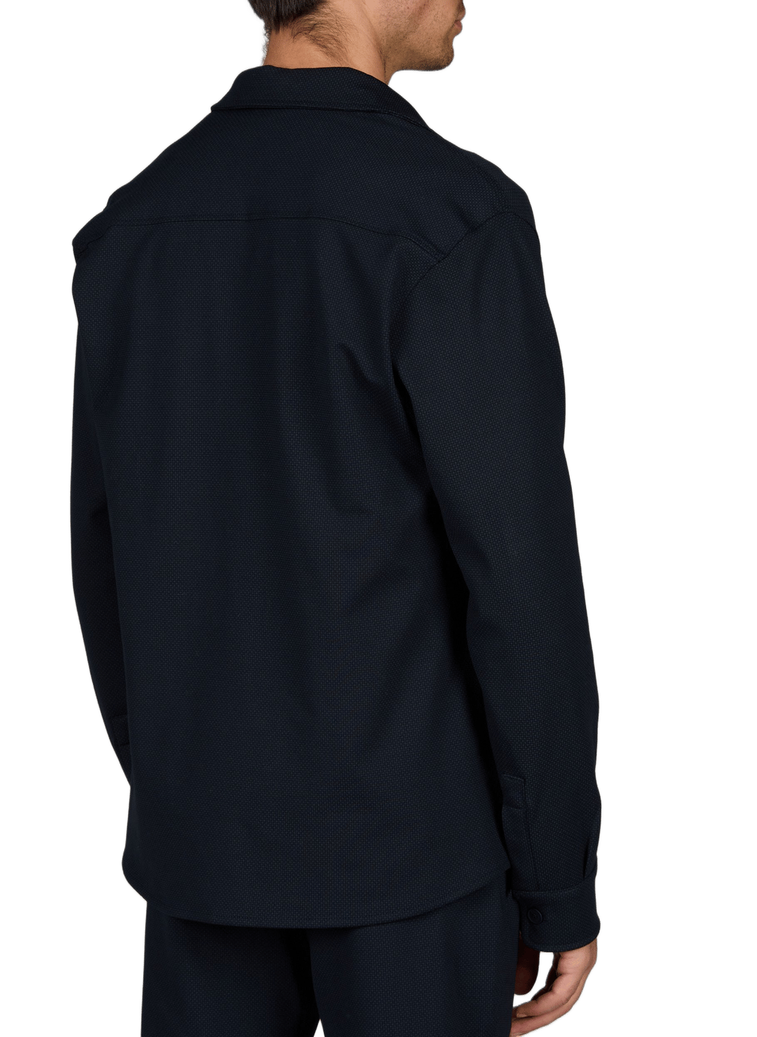 Overshirt Gauthier Simio ruimvallend klassieke kraag 1789 CALA Blauw