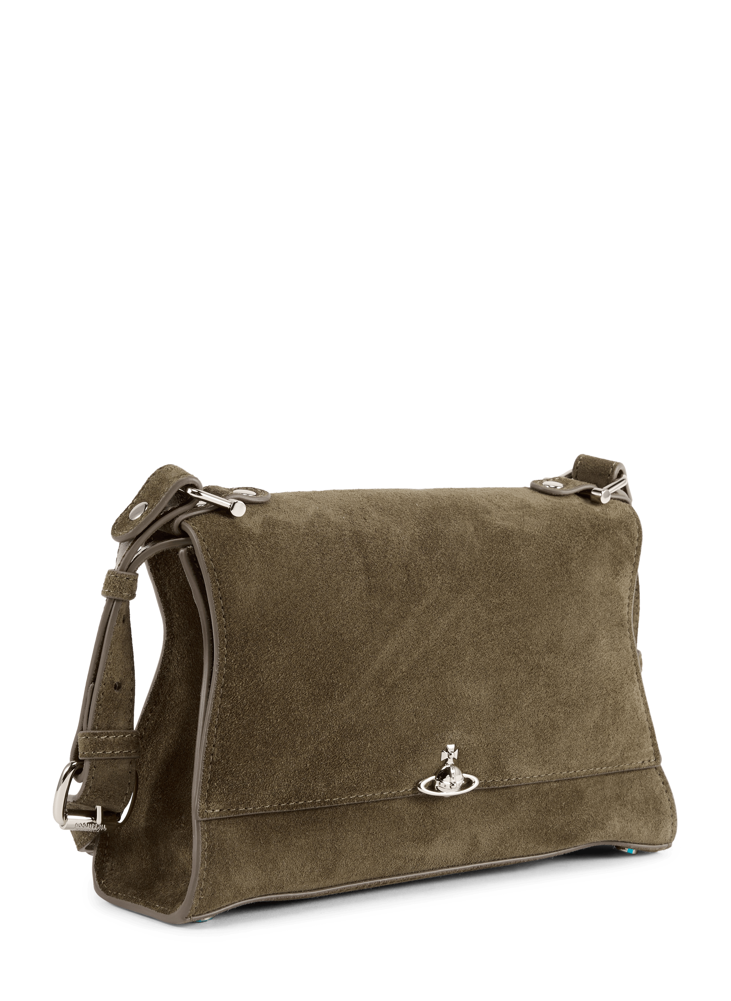 Kleine Bianca-schoudertas van kalfsleer VIVIENNE WESTWOOD Groen