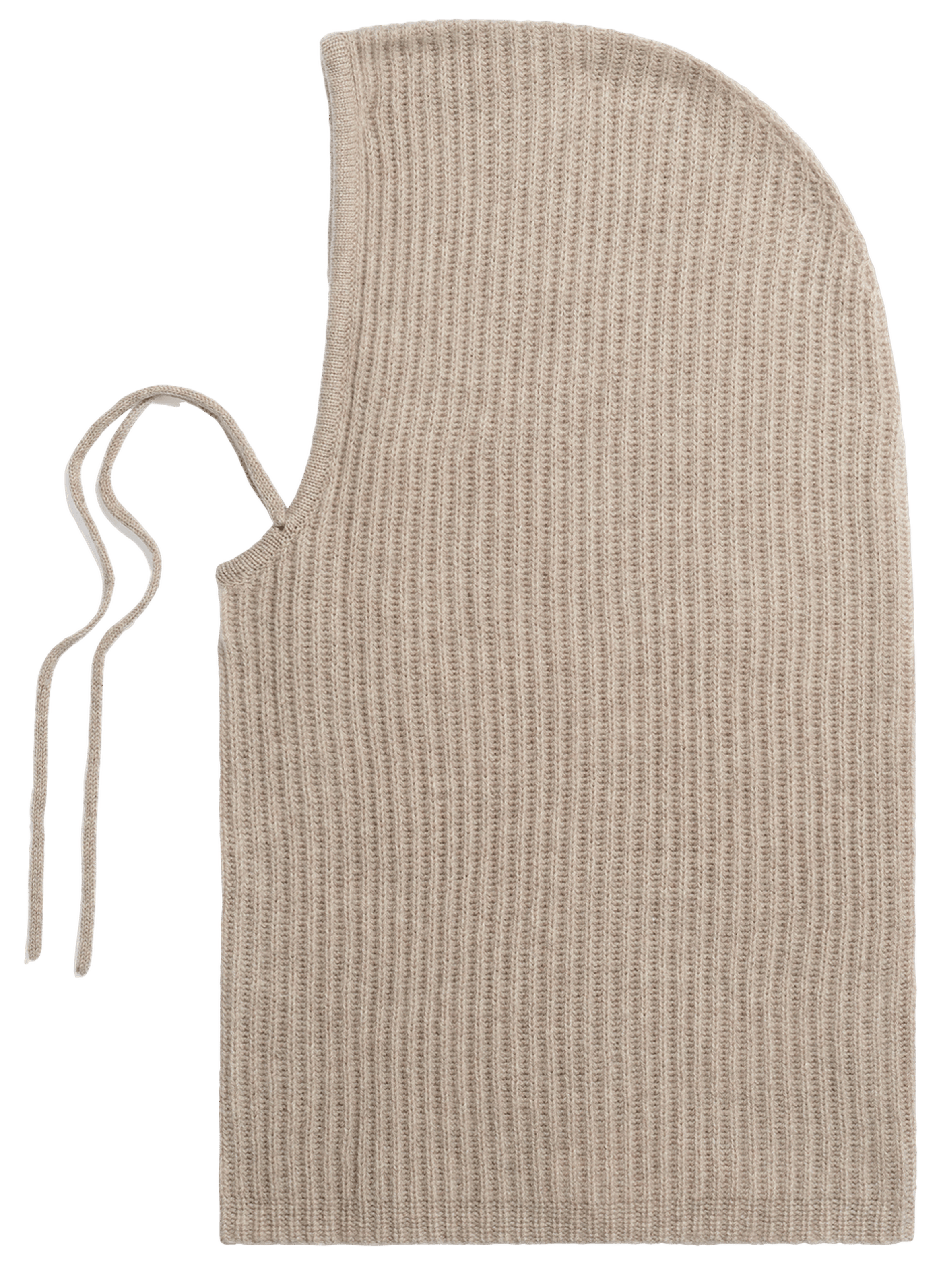 Cagoule en cachemire à côtes - dory GERARD DAREL Beige