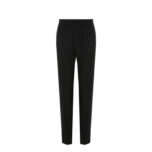 Pantalon droit en laine vierge