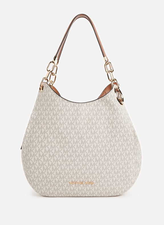 Brown Monogrammed shoulder bag