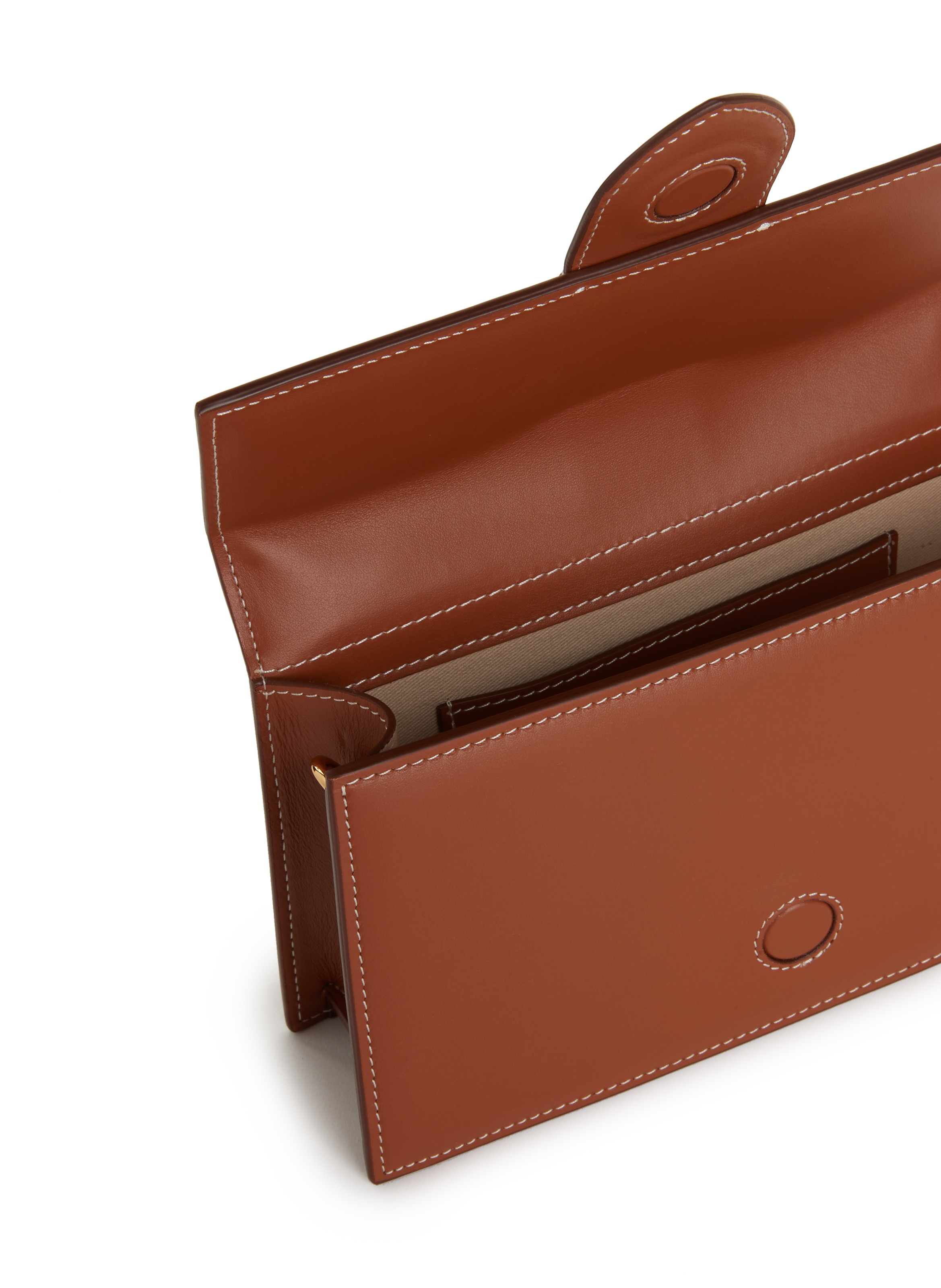 Le Grand Bambino leather bag JACQUEMUS Brown