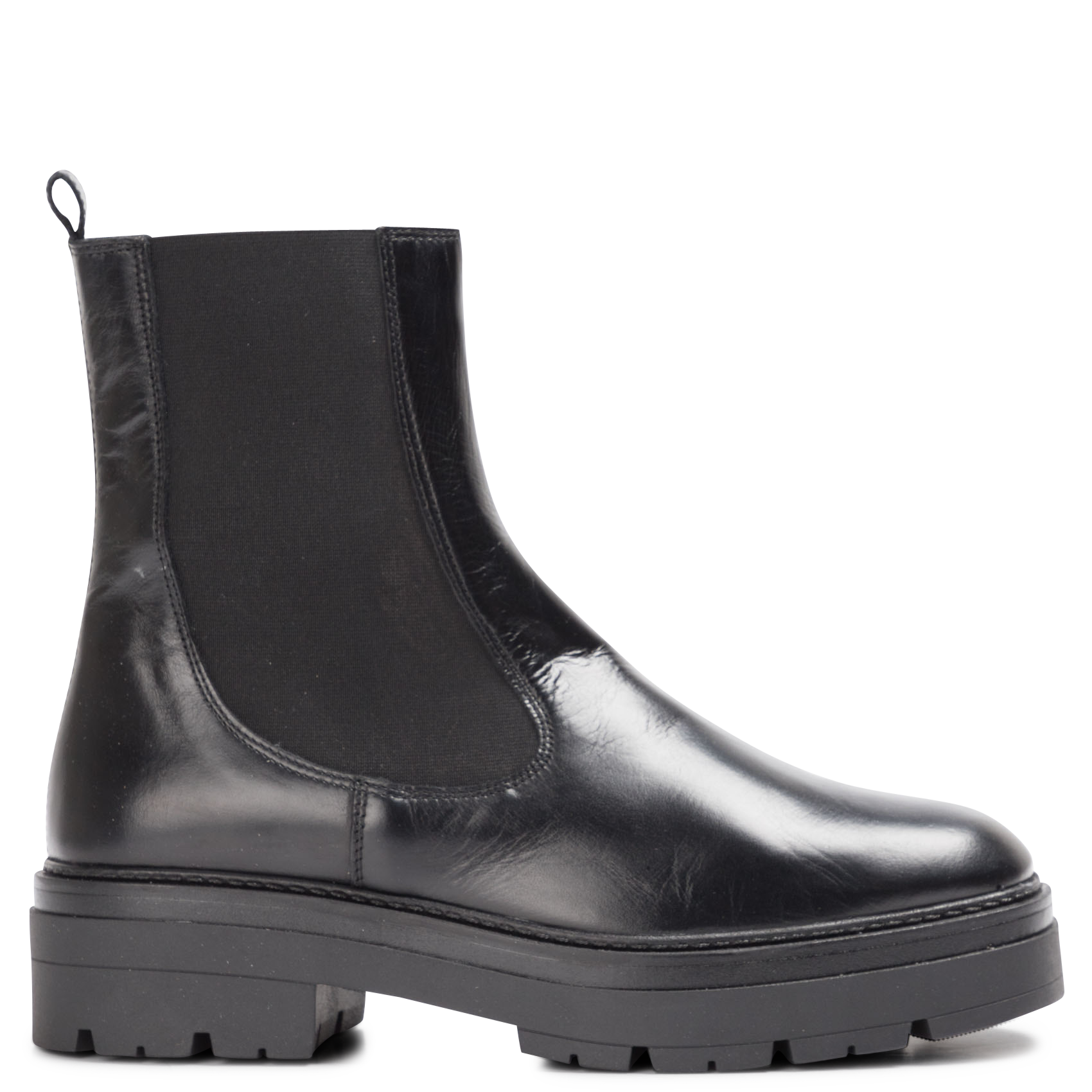 Bottines en cuir picus JONAK Noir