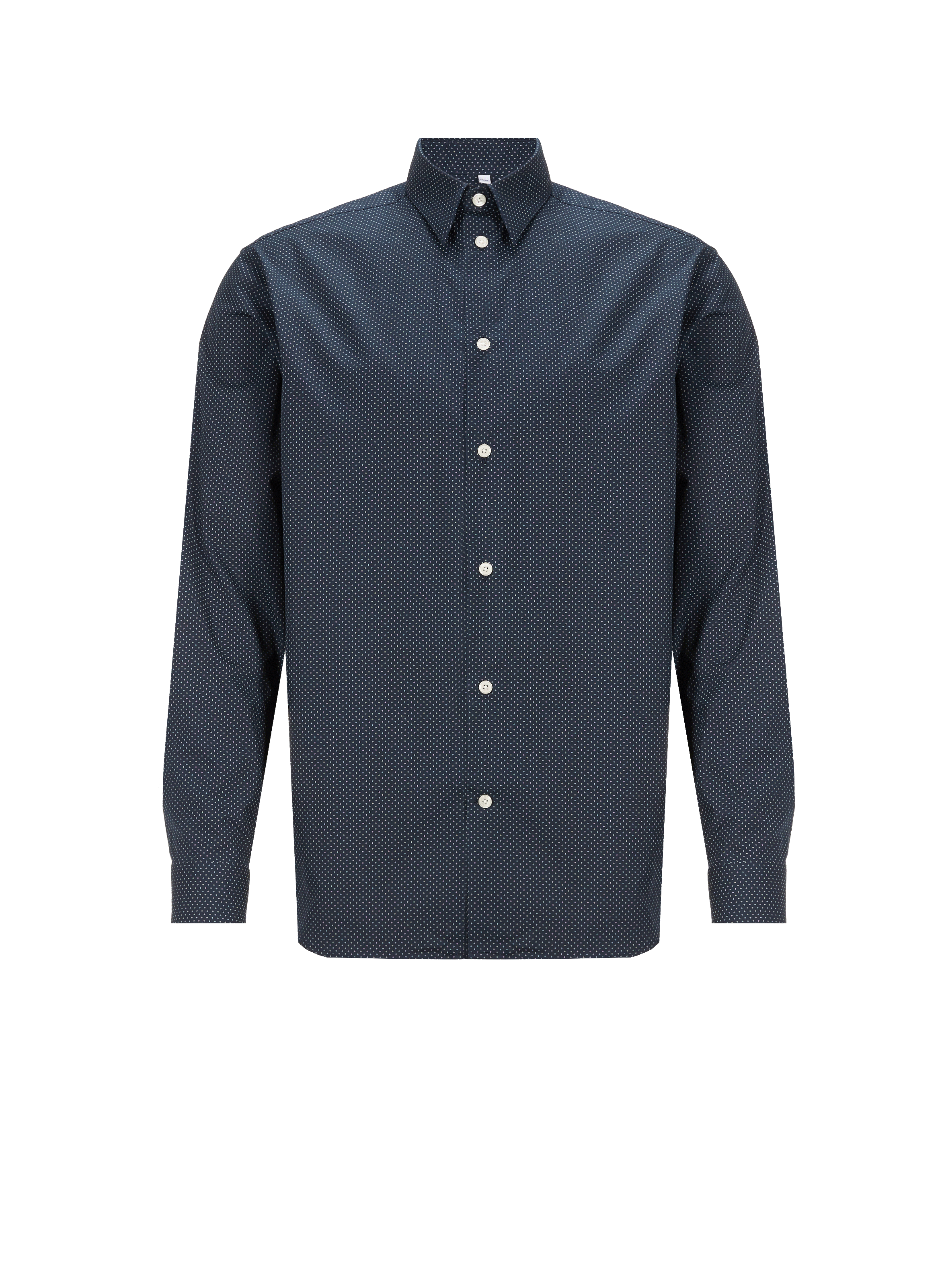 Chemise droite en coton AU PRINTEMPS PARIS Bleu