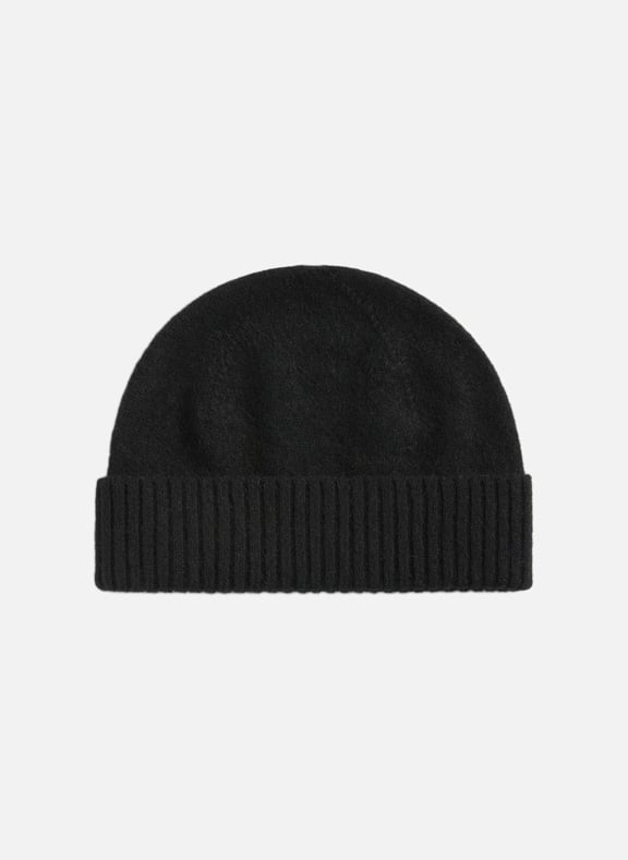 Fine wool beanie Black by MACKIE MACKIE Fine wool beanie Black
