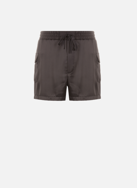 Black satin shorts SEASON 1865 