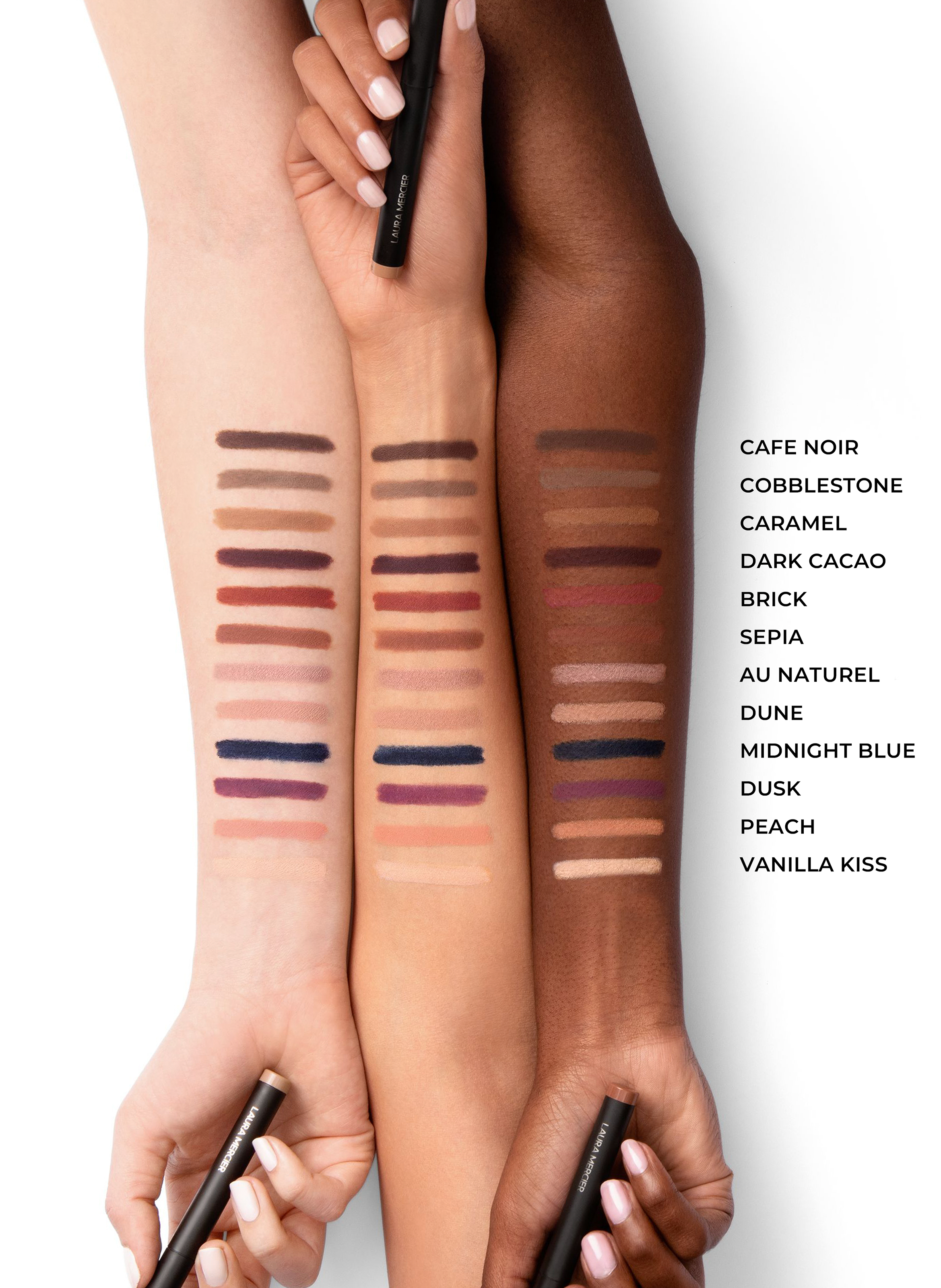 Ombre à paupières - Caviar Stick Eye Color LAURA MERCIER Cafe noir