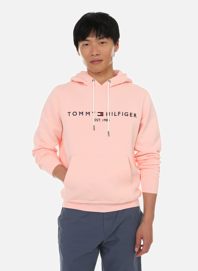 Hoodie with multiple cotton drawstrings TOMMY HILFIGER