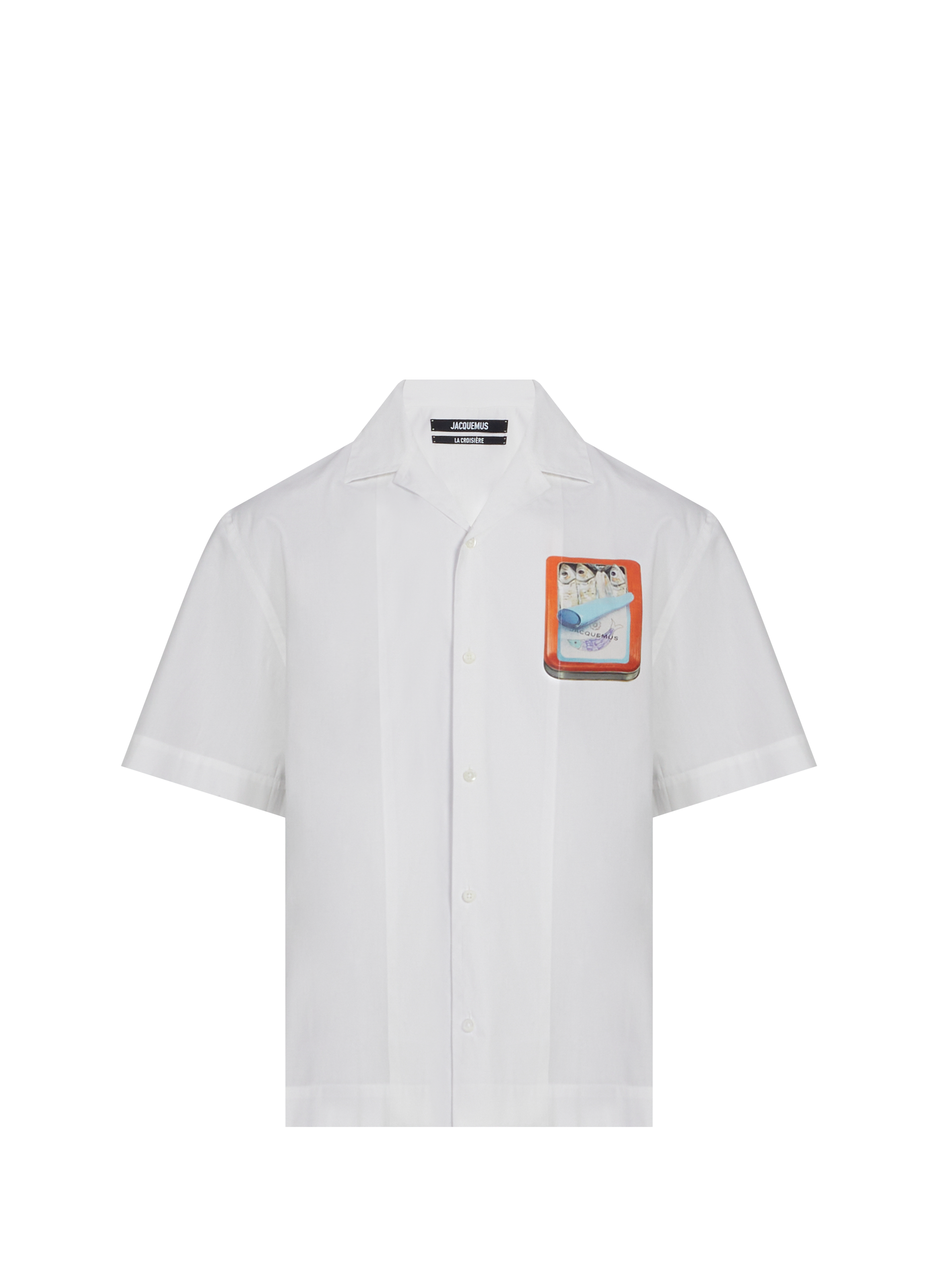 The Jean Sardine Box Shirt JACQUEMUS White