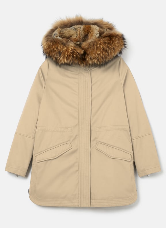 Parka ecru - piria Blanc by ZAPA ZAPA Parka ecru - piria Blanc