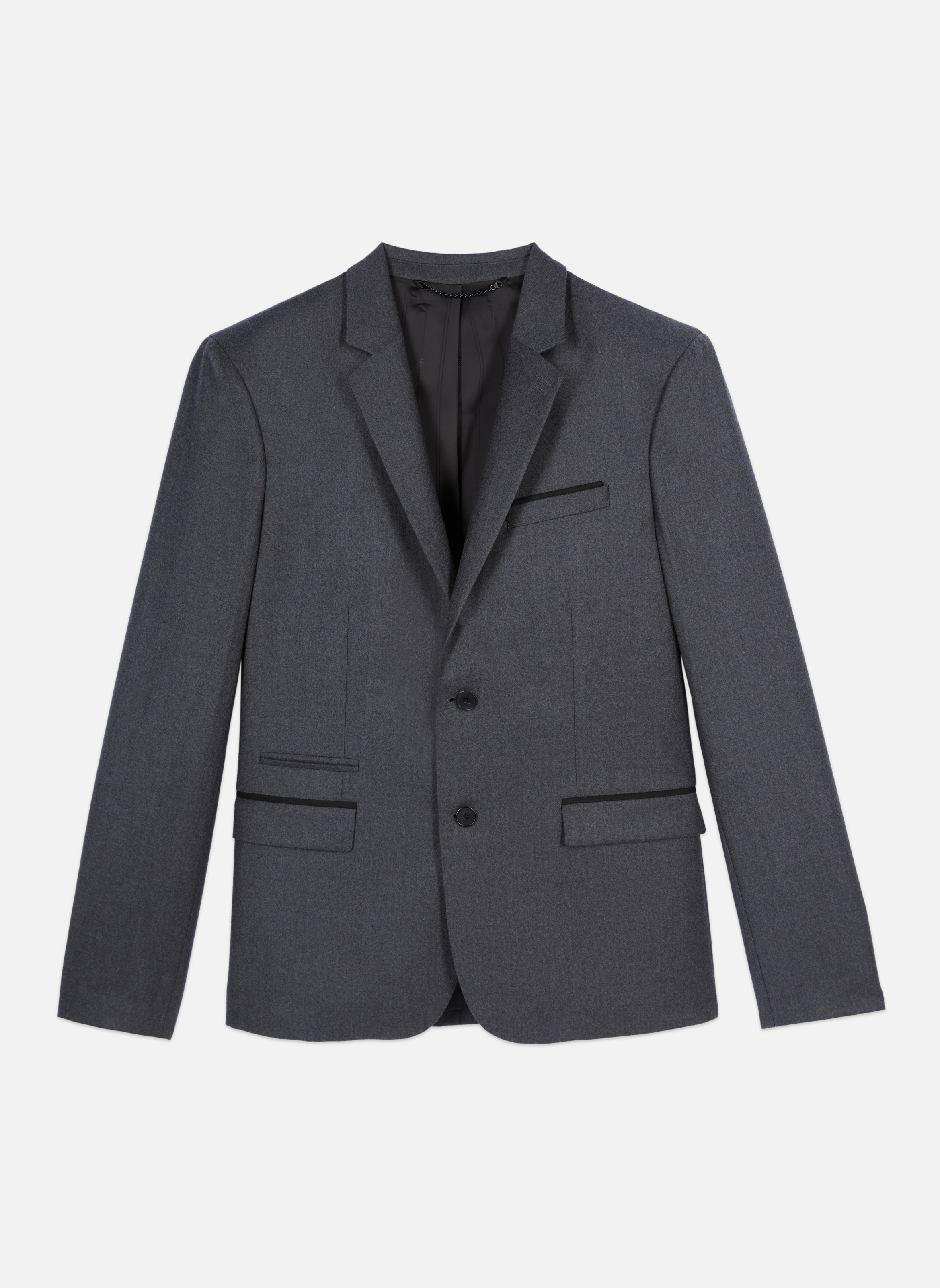 Veste de costume en laine coupe tailleur droite THE KOOPLES 