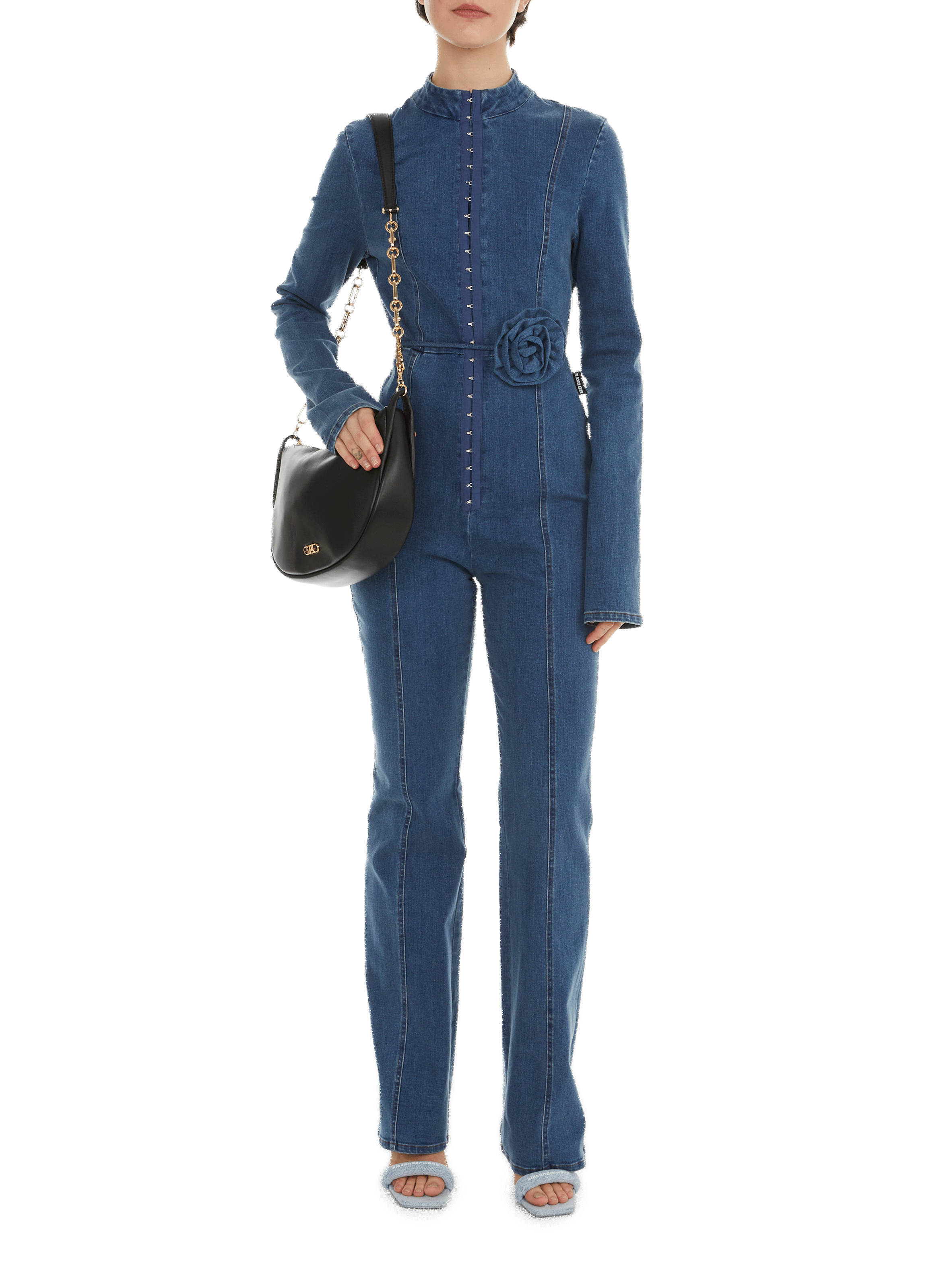 ROTATE Combinaison en jean Bleu