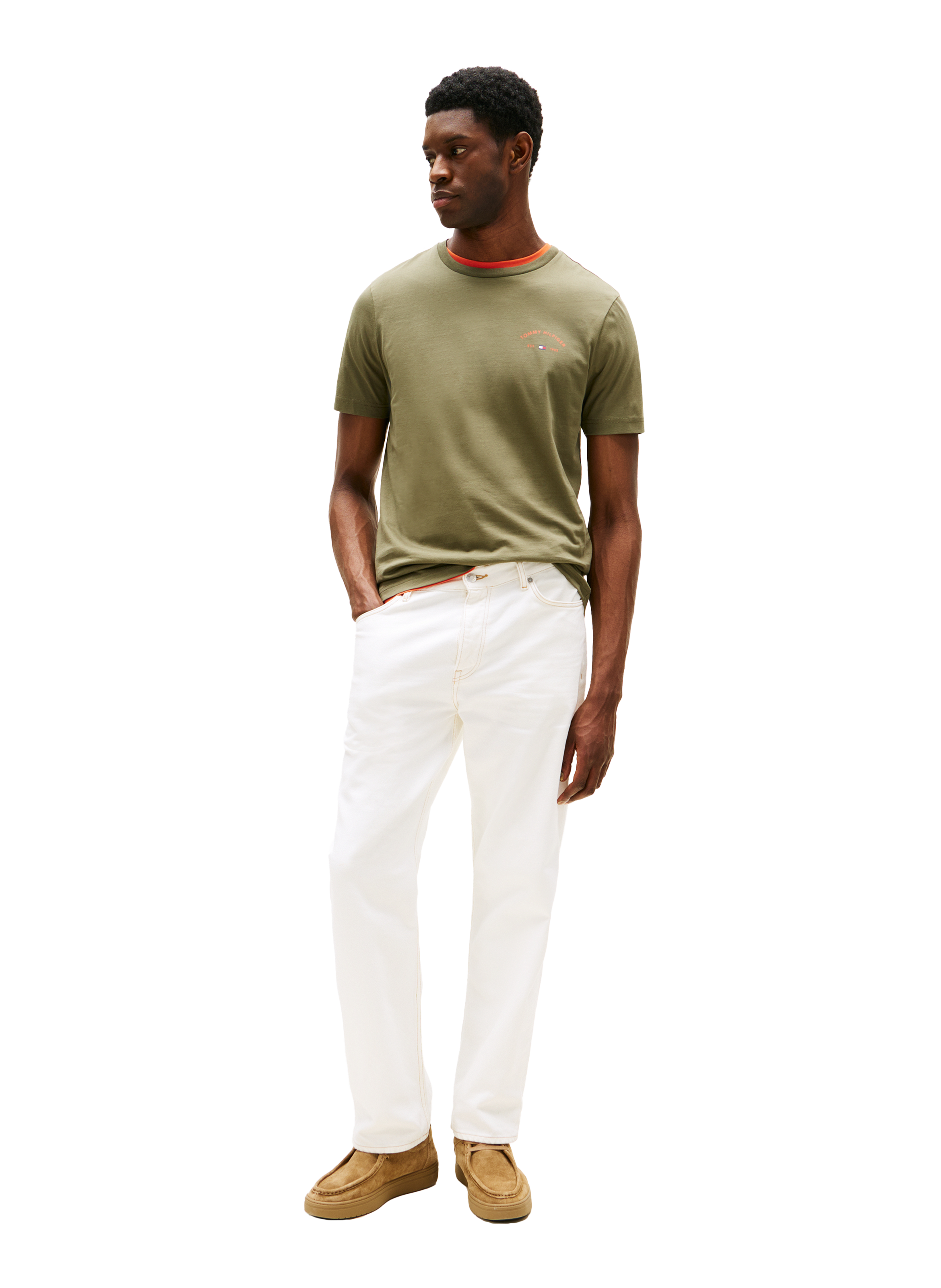 Classic Cotton T-Shirt TOMMY HILFIGER Green