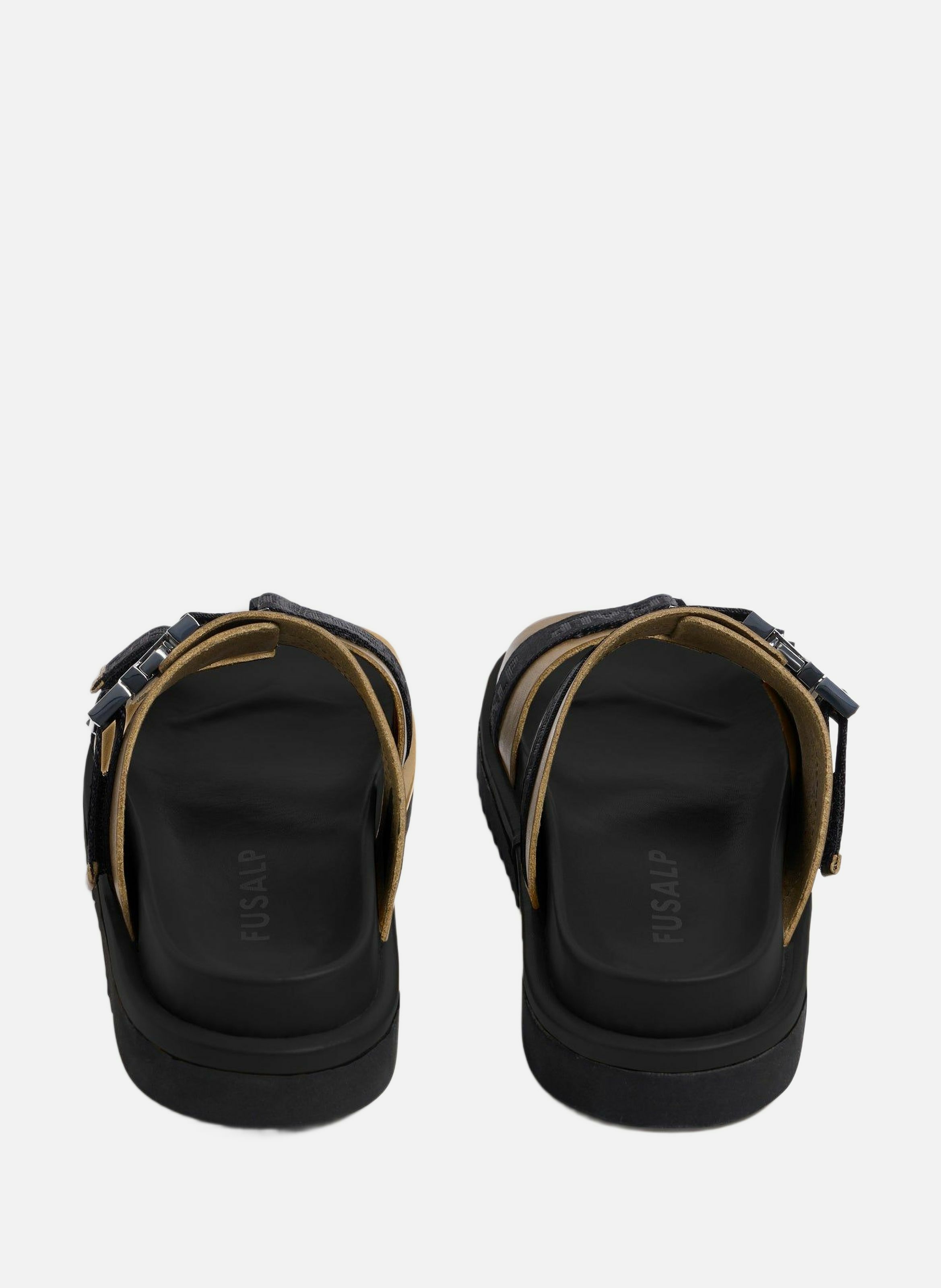 Sandales w cuir de vache FUSALP Vert