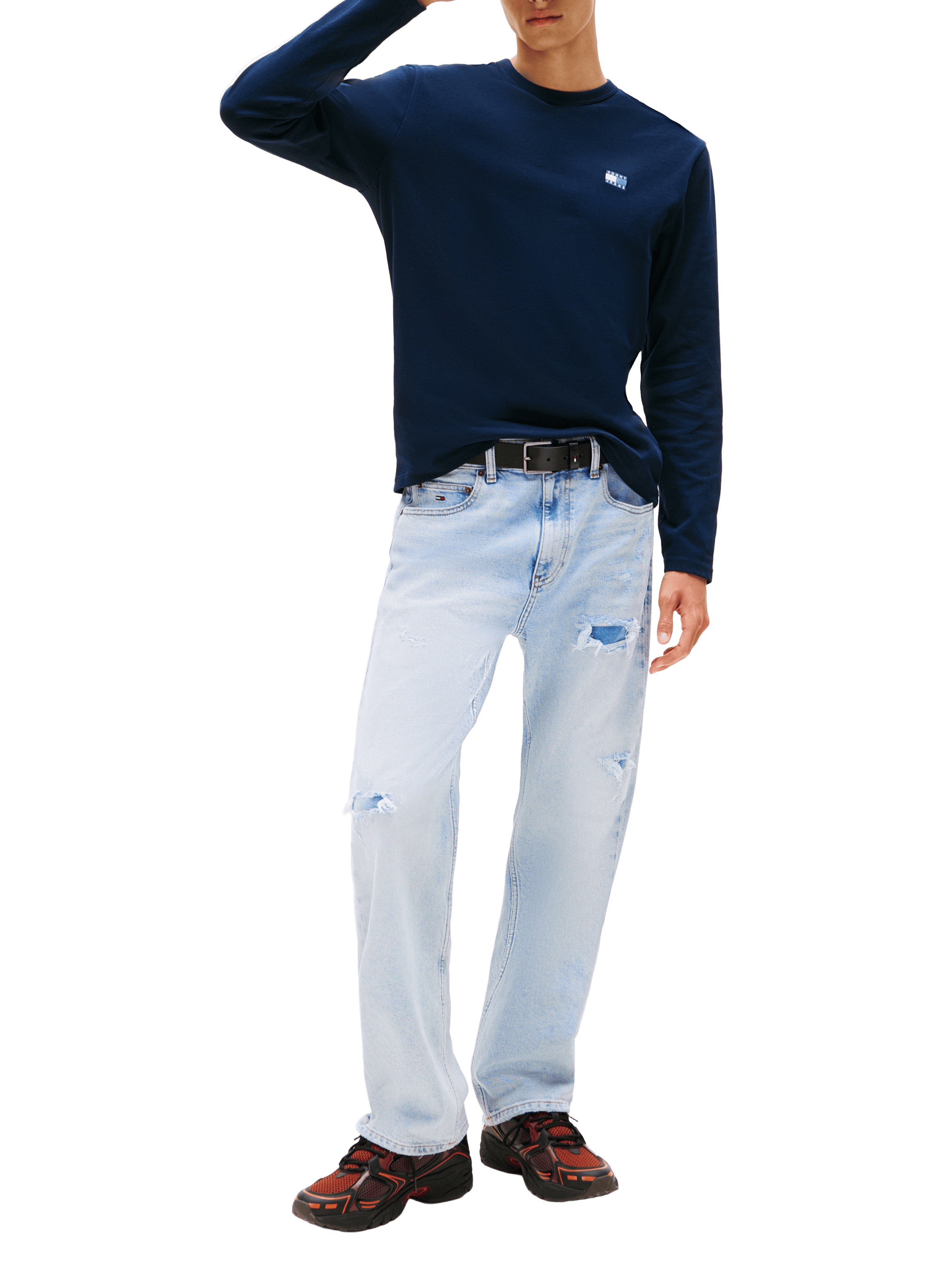 Long sleeve T-shirt TOMMY HILFIGER Blue