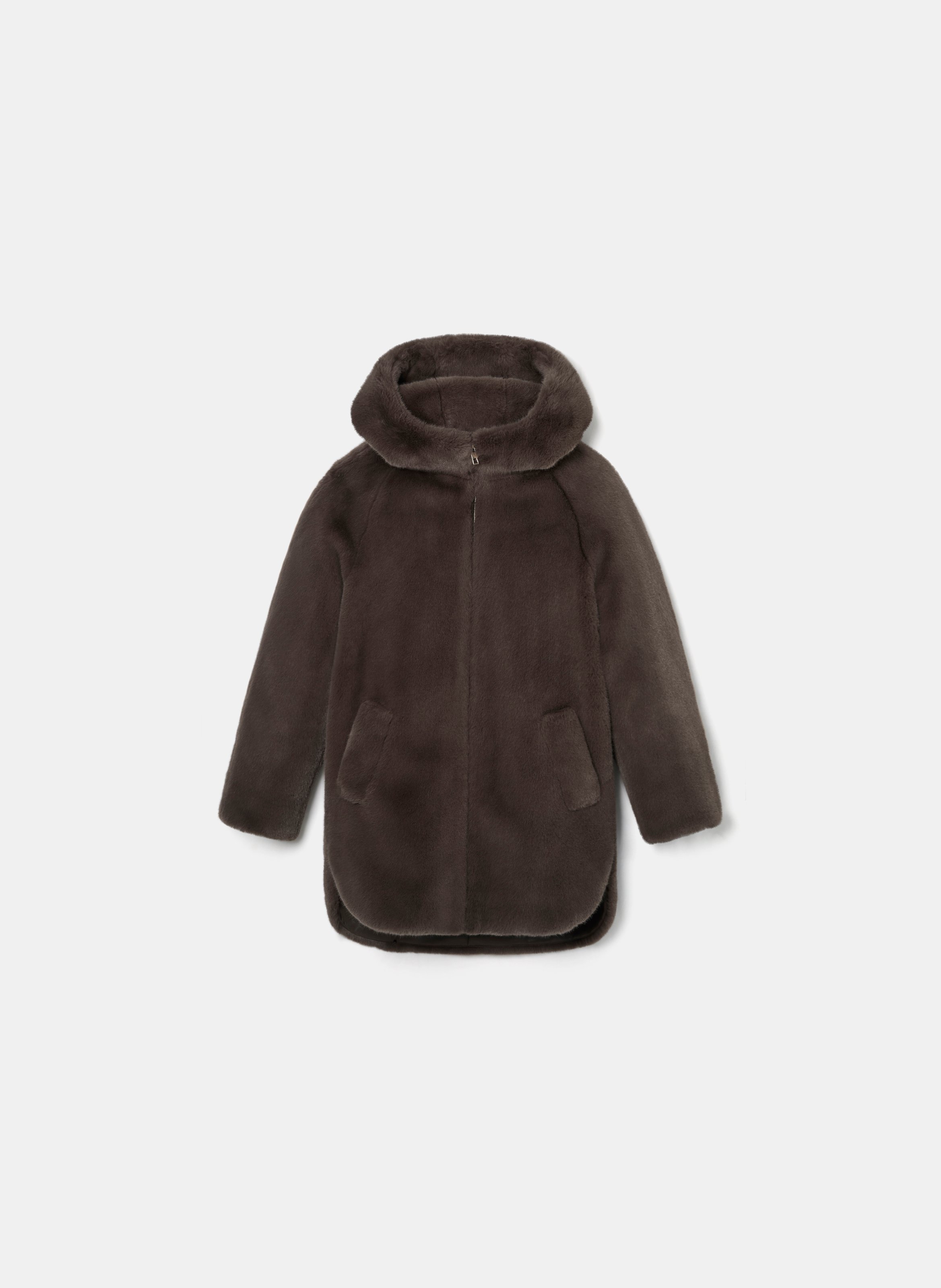 Manteau droit macey ZAPA Marron