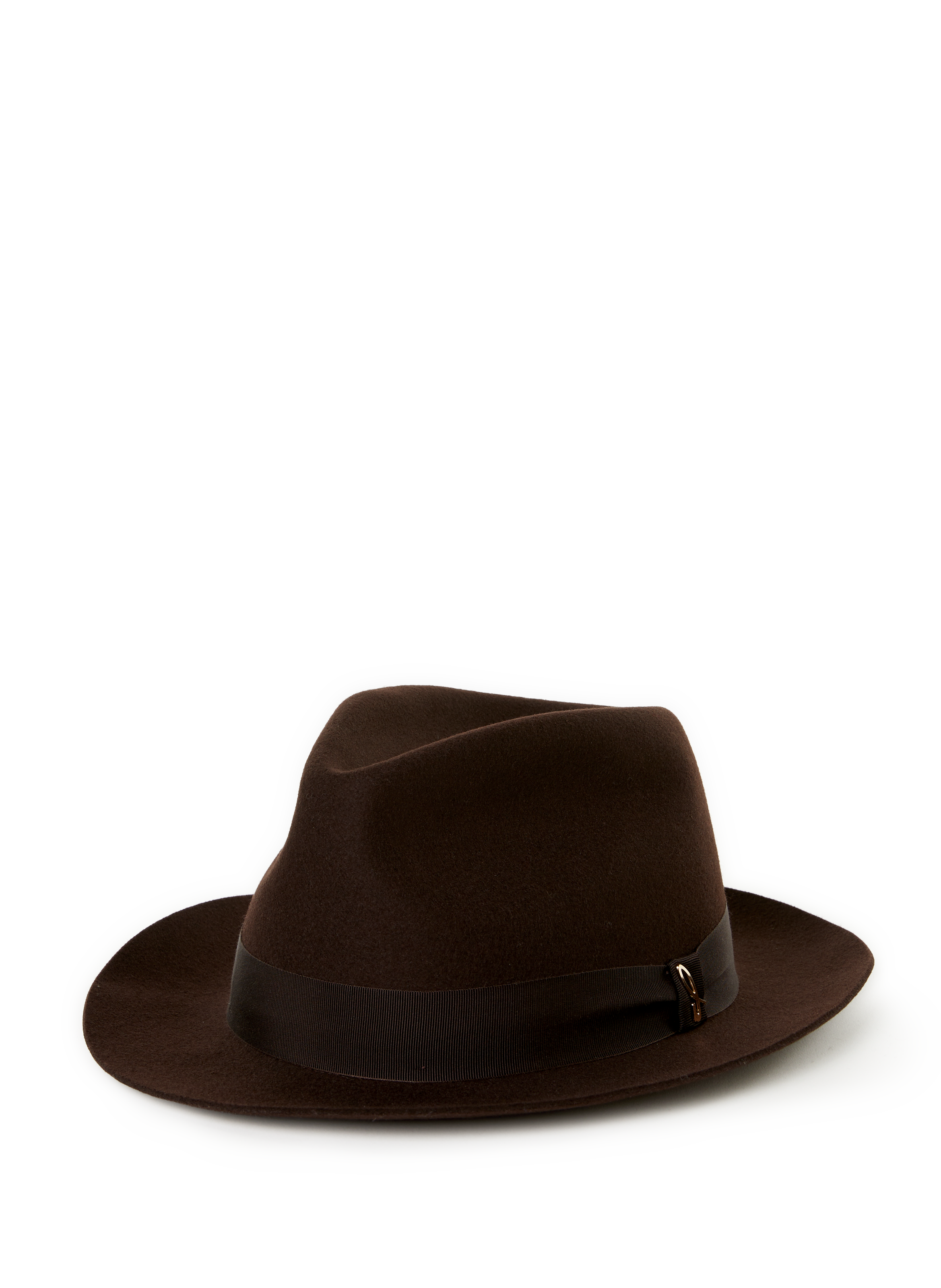 Wool Trilby Hat DORIA 1905 Brown