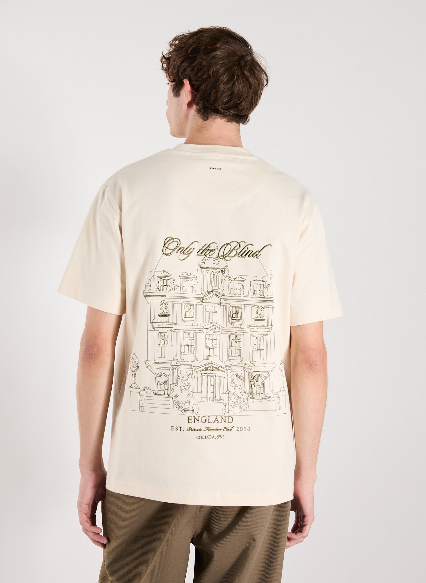 T-shirt in cotton by Blakes ONLY THE BLIND Beige