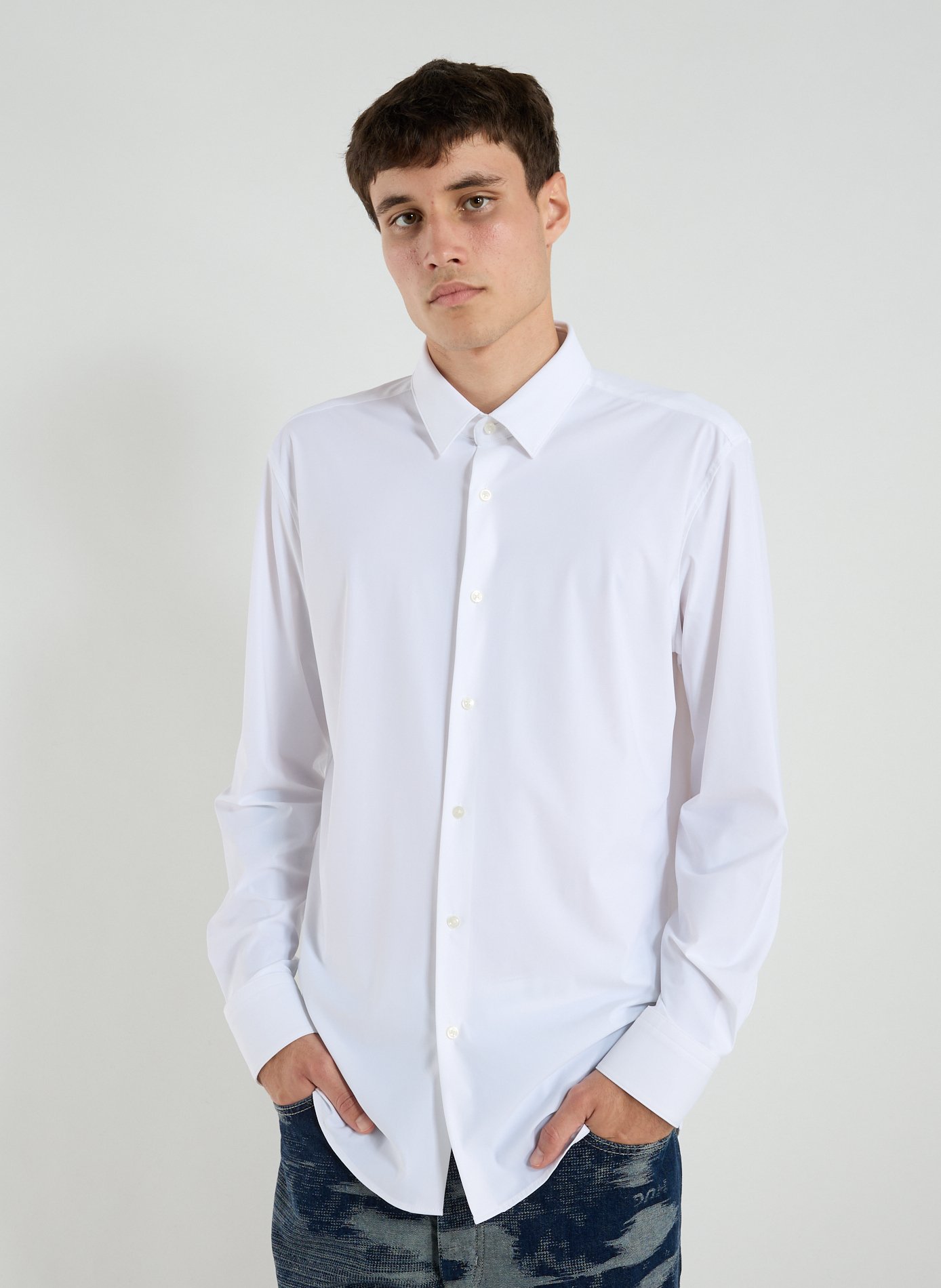BOSS Plain shirt White