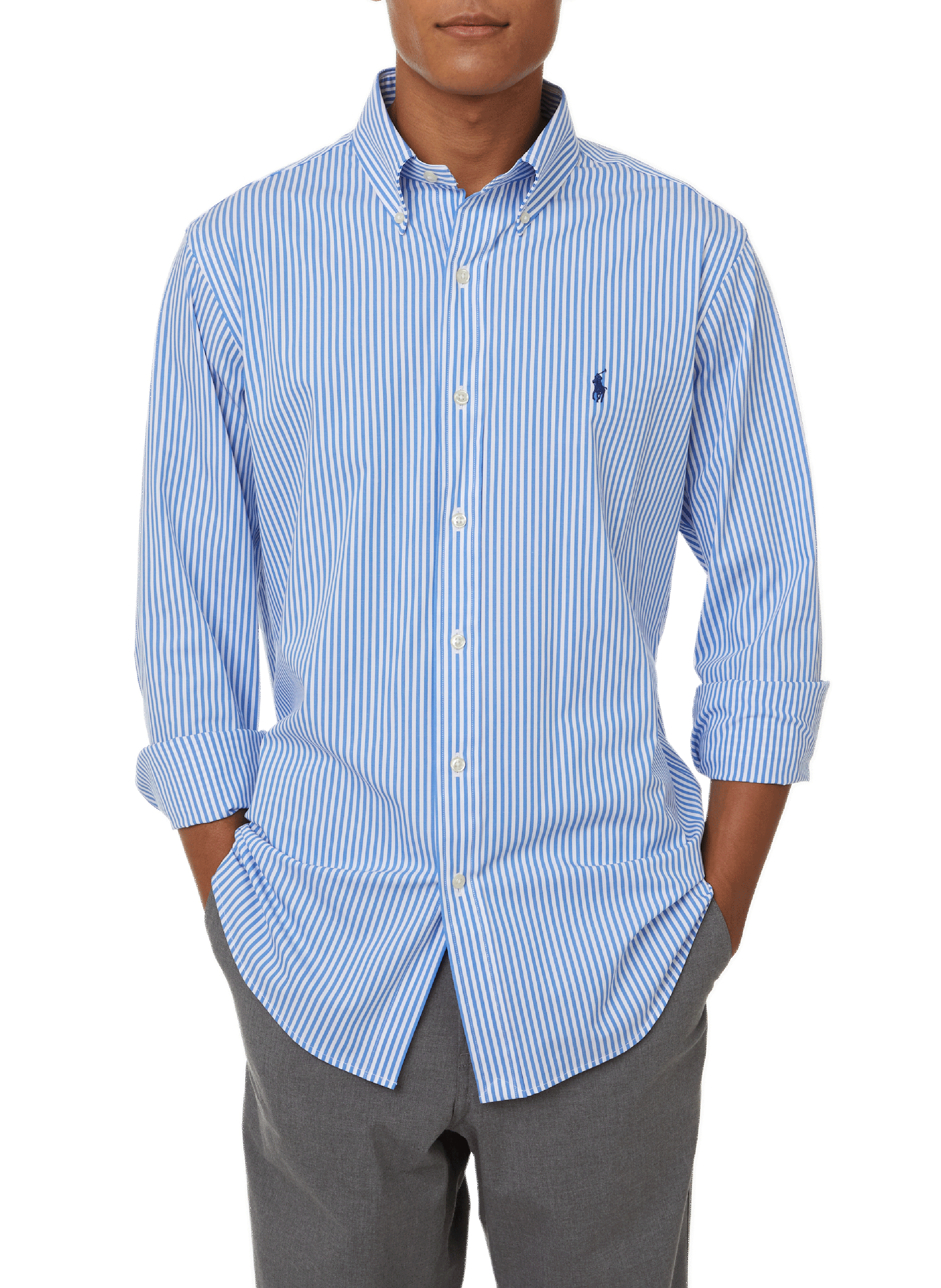 POLO RALPH LAUREN Chemise rayée Bleu