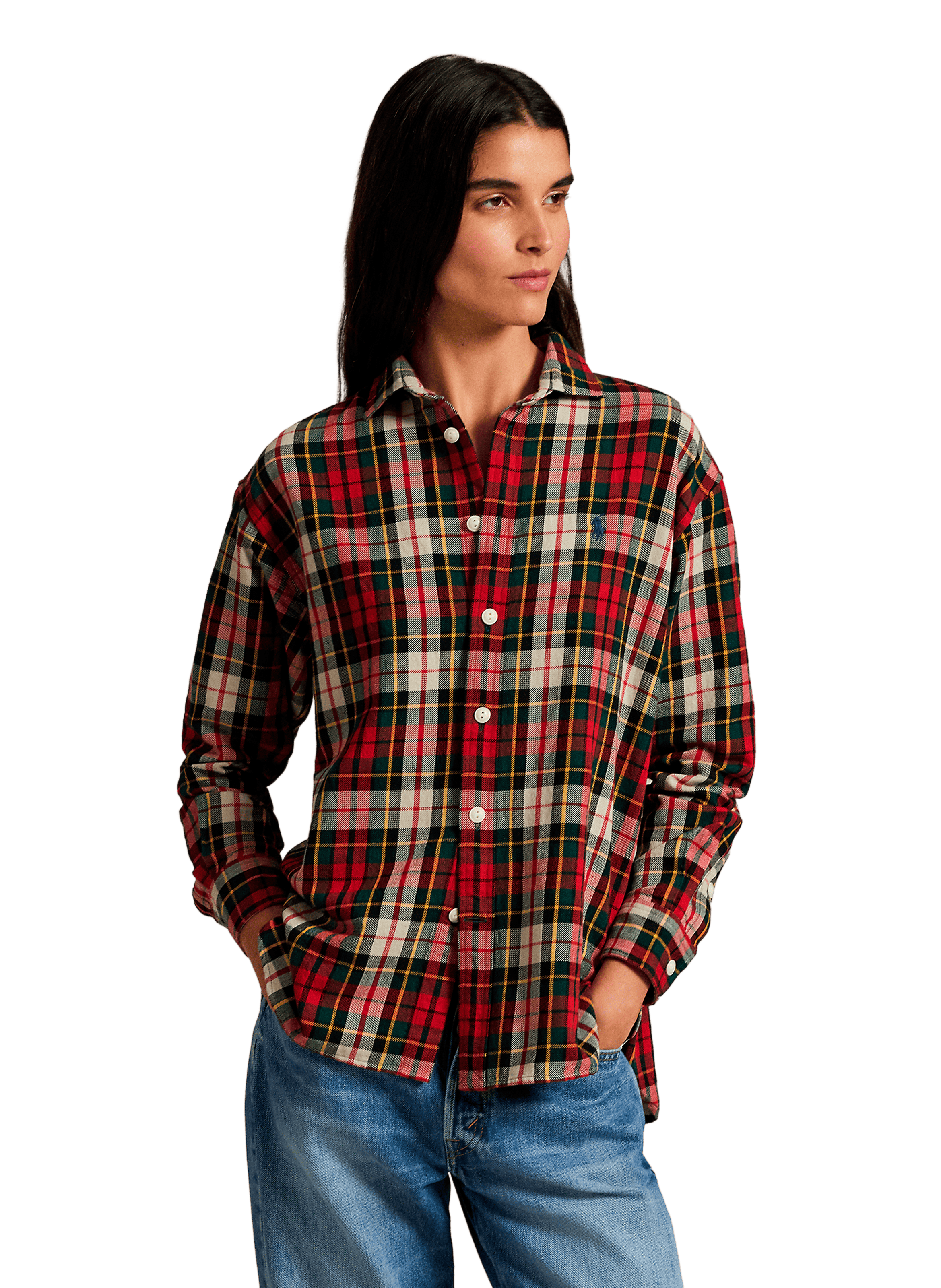 POLO RALPH LAUREN Chemise à carreaux en coton Multicolore