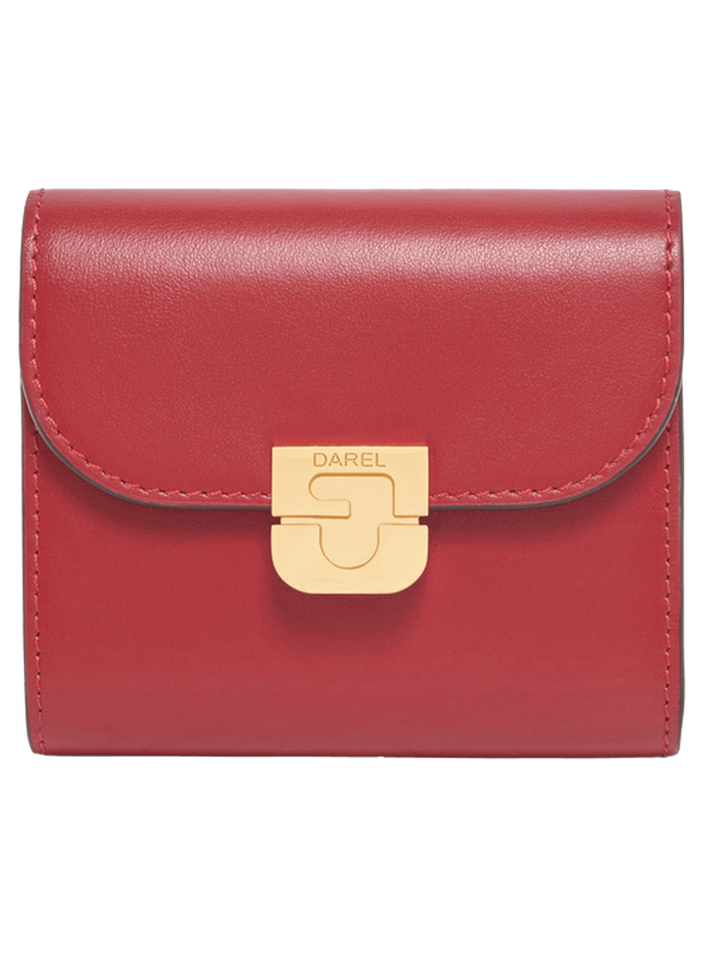 Petit portefeuille en cuir – mini wallet GERARD DAREL Rouge