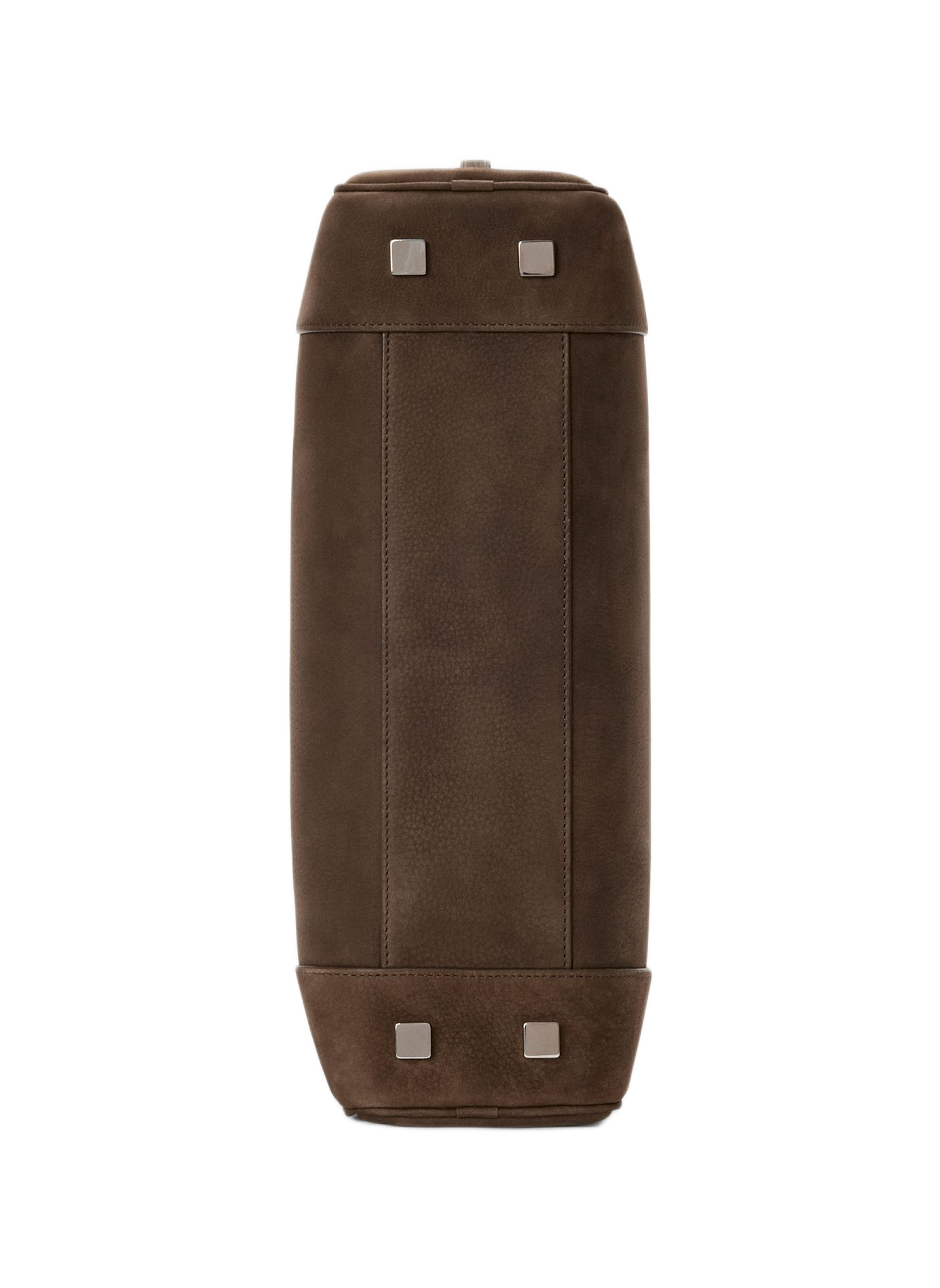 Sac Amazona 31 Cropped en nubuck grainé LOEWE Marron