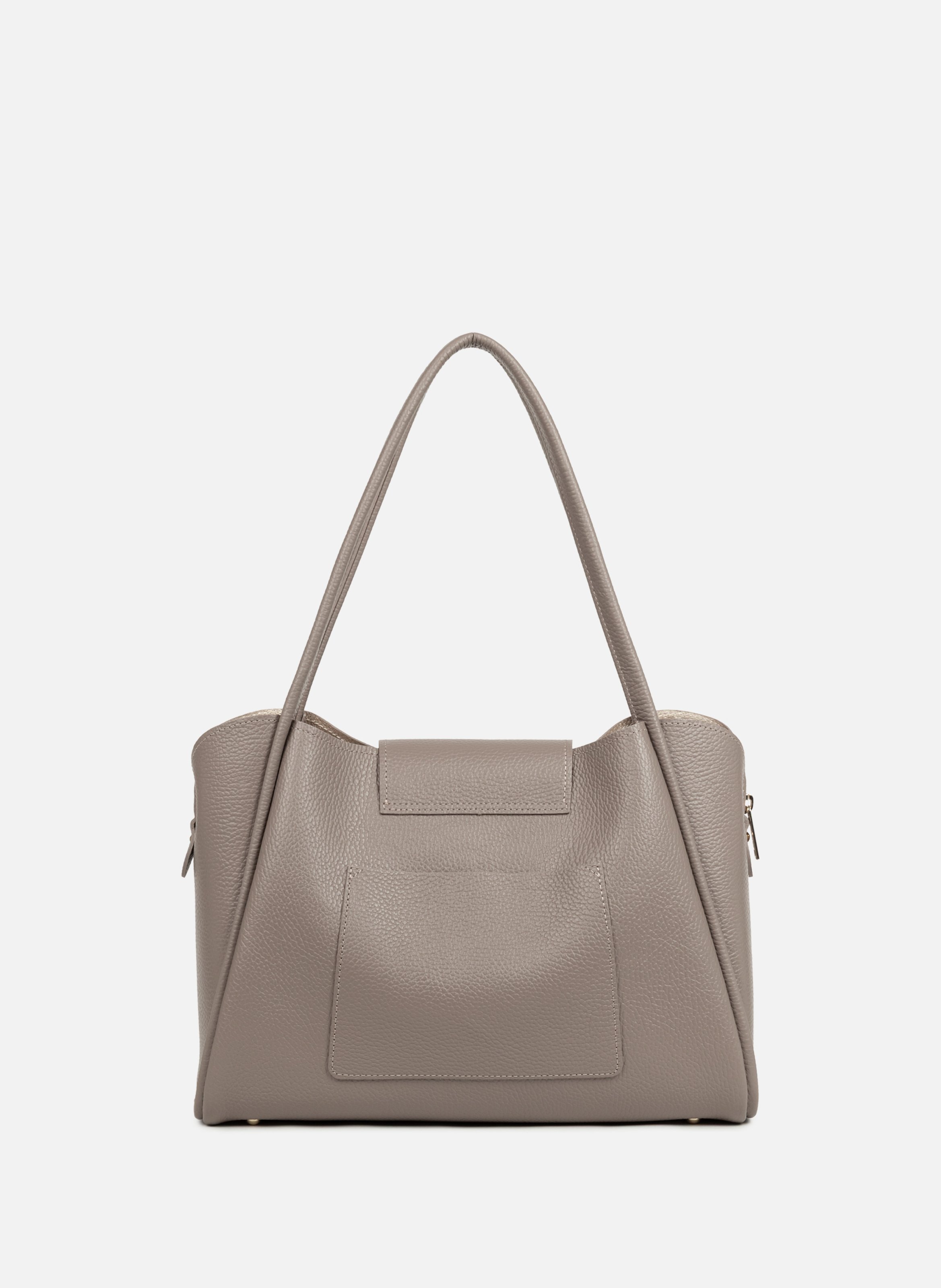 Grand sac cabas épaule - ida double LANCASTER Gris