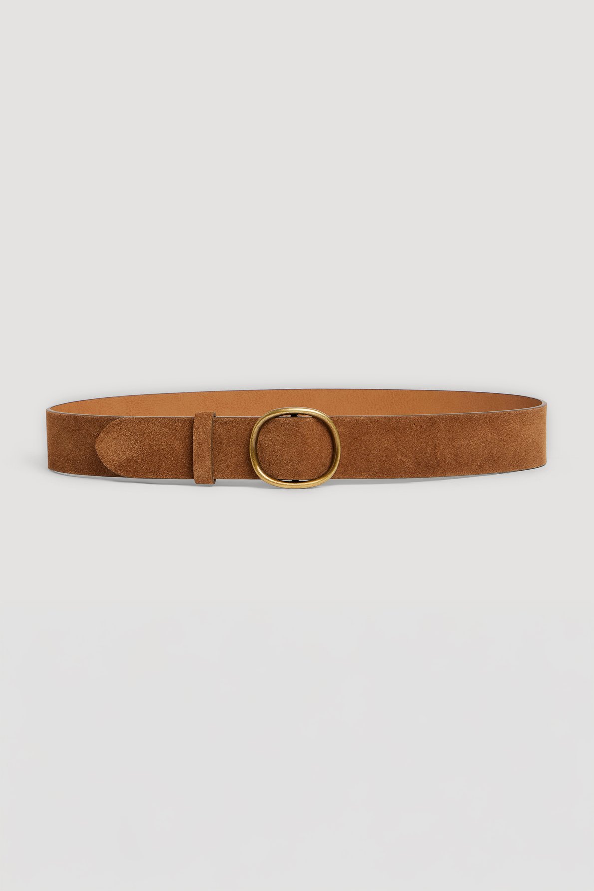 Ceinture en cuir velours - paloma GERARD DAREL Marron